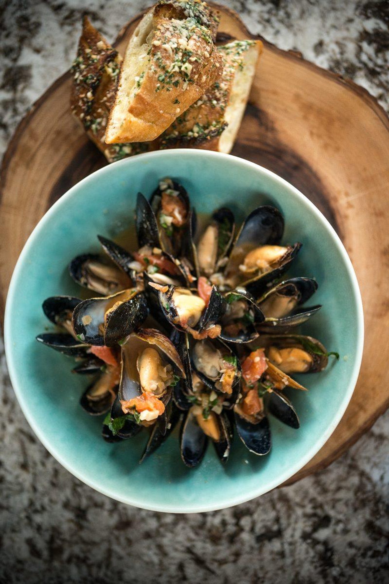Roasted Mussels