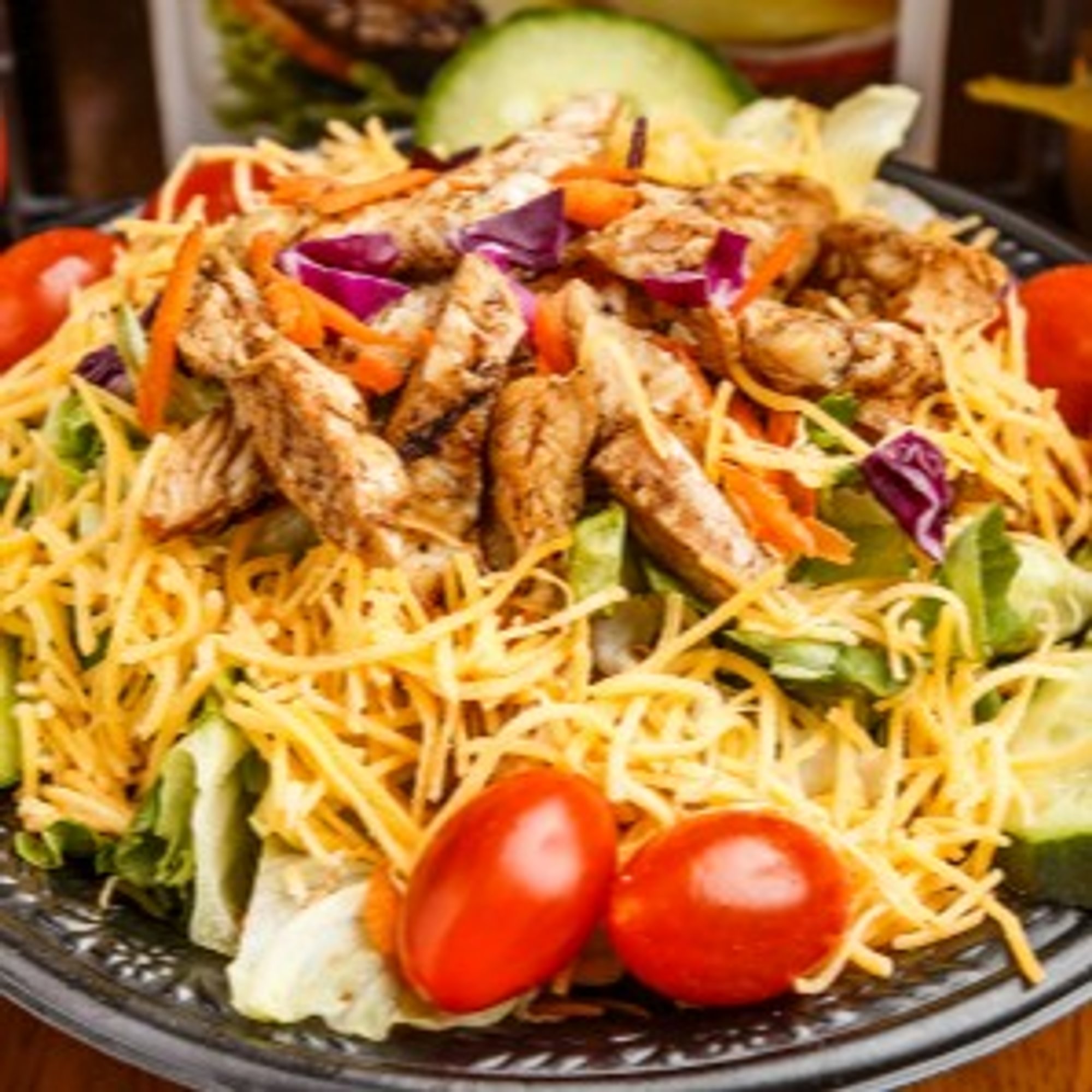 Grilled Teriyaki Chicken Chef Salad