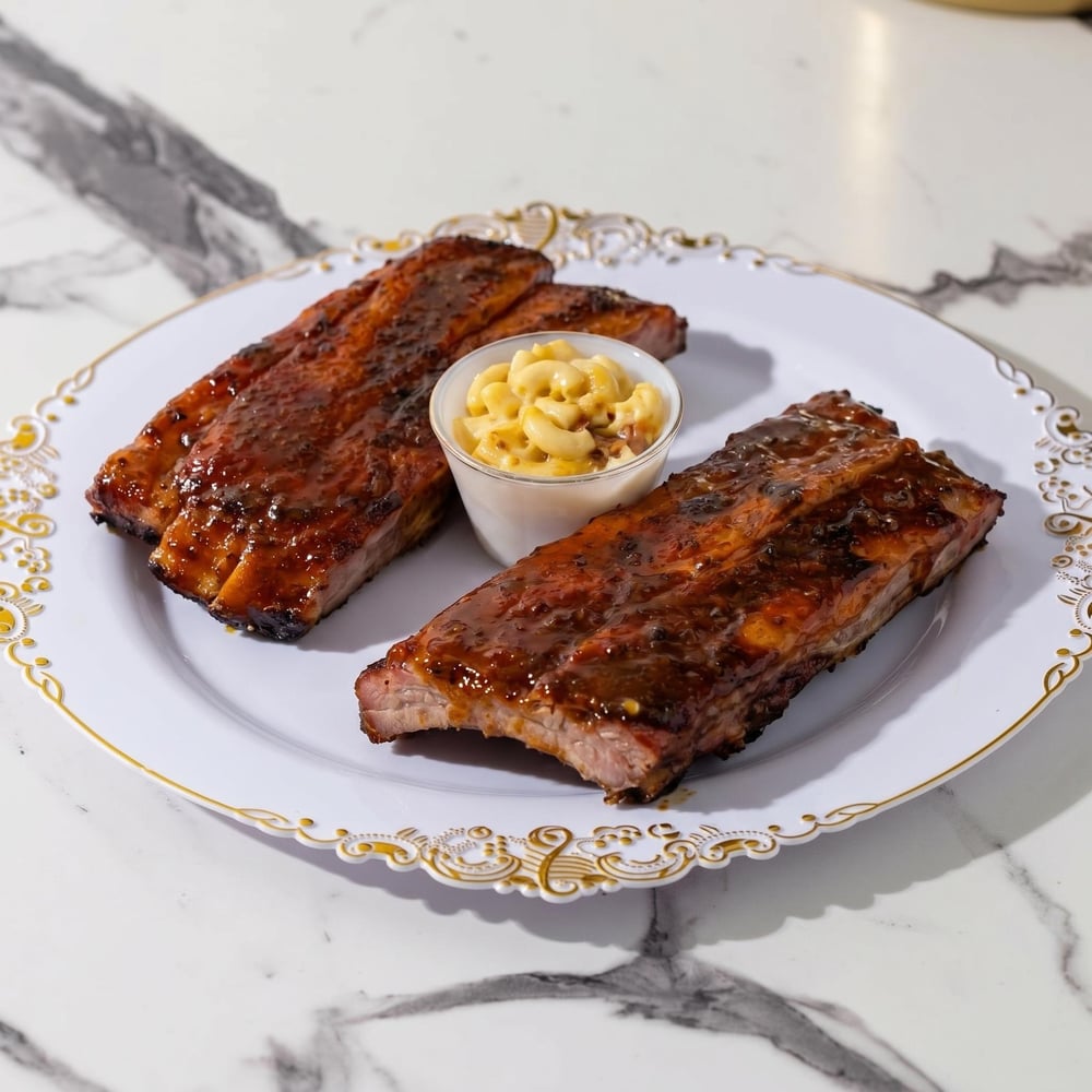 3 Ribs (Pork) with Small Side