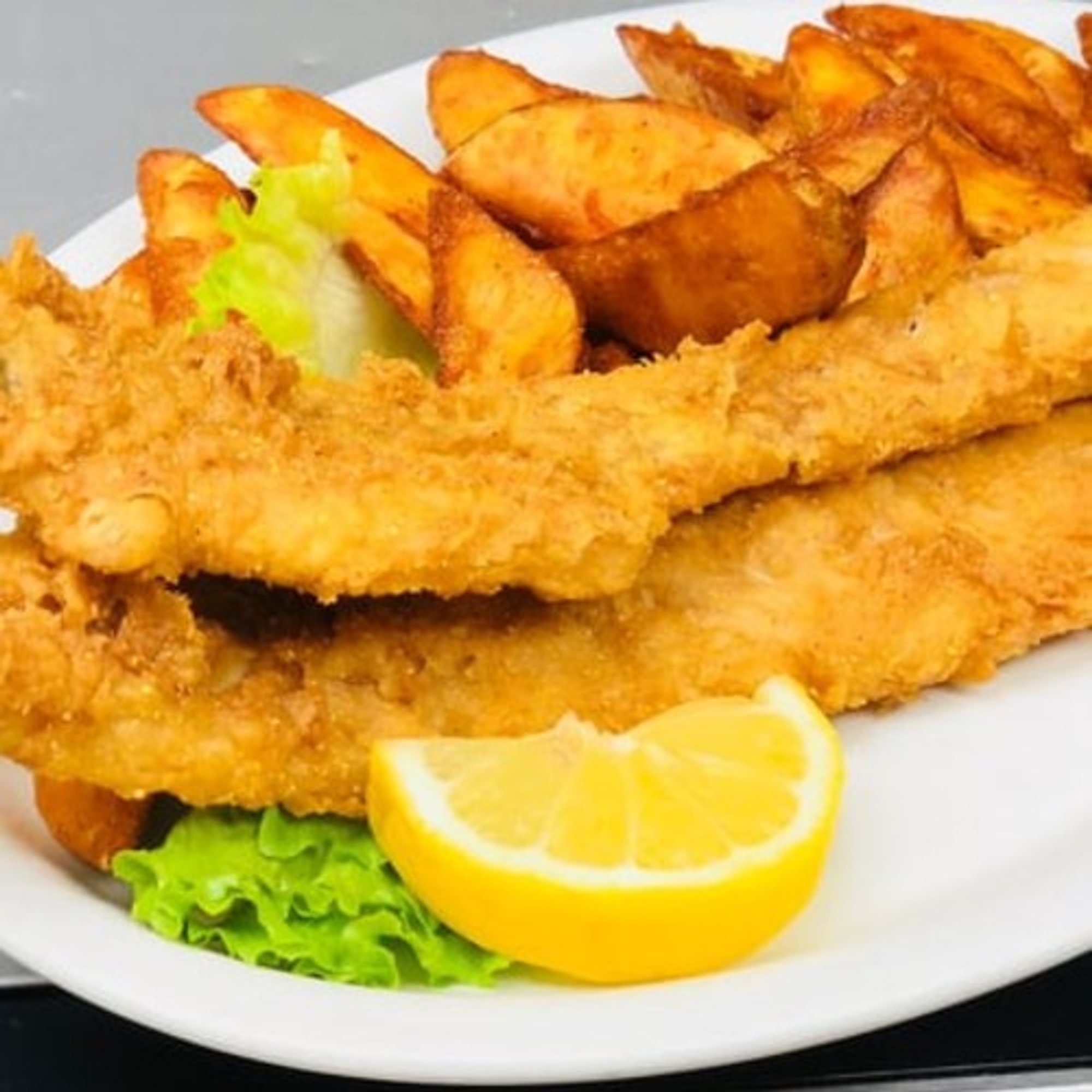 Crispy Coated Whitefish Fillets