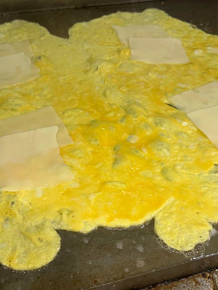 EGG SAND