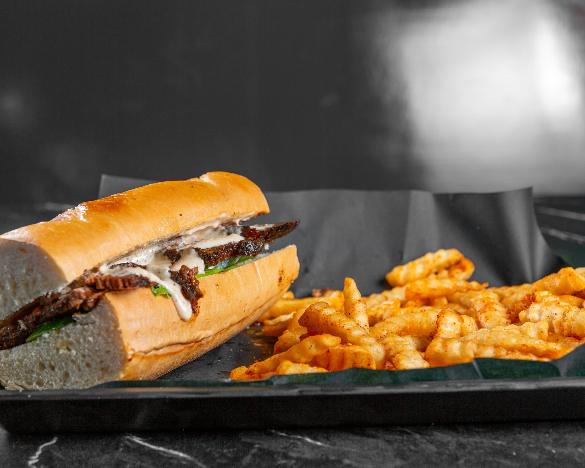 Fish Sub with Fries