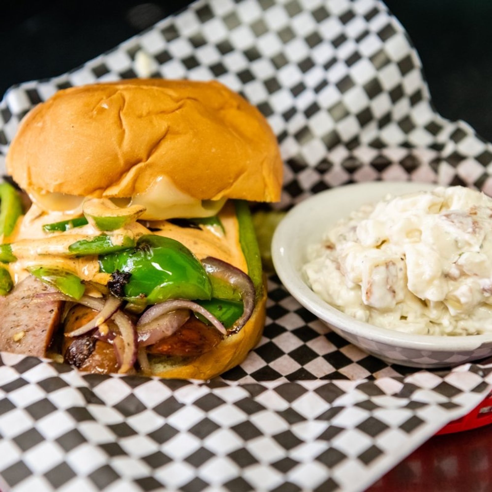 Baldy's Italian Sausage Sandwich