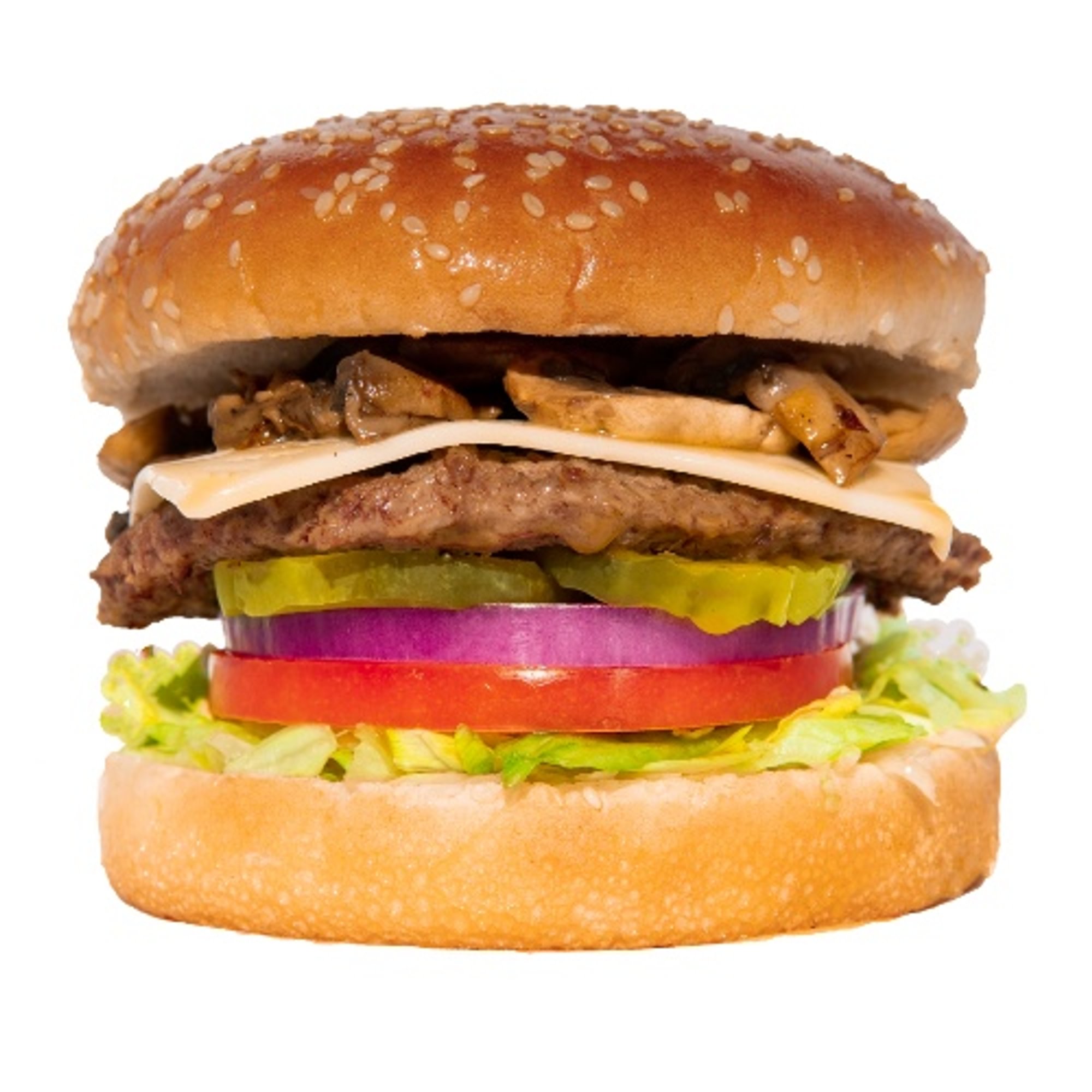 Mushroom Swiss Sandwich