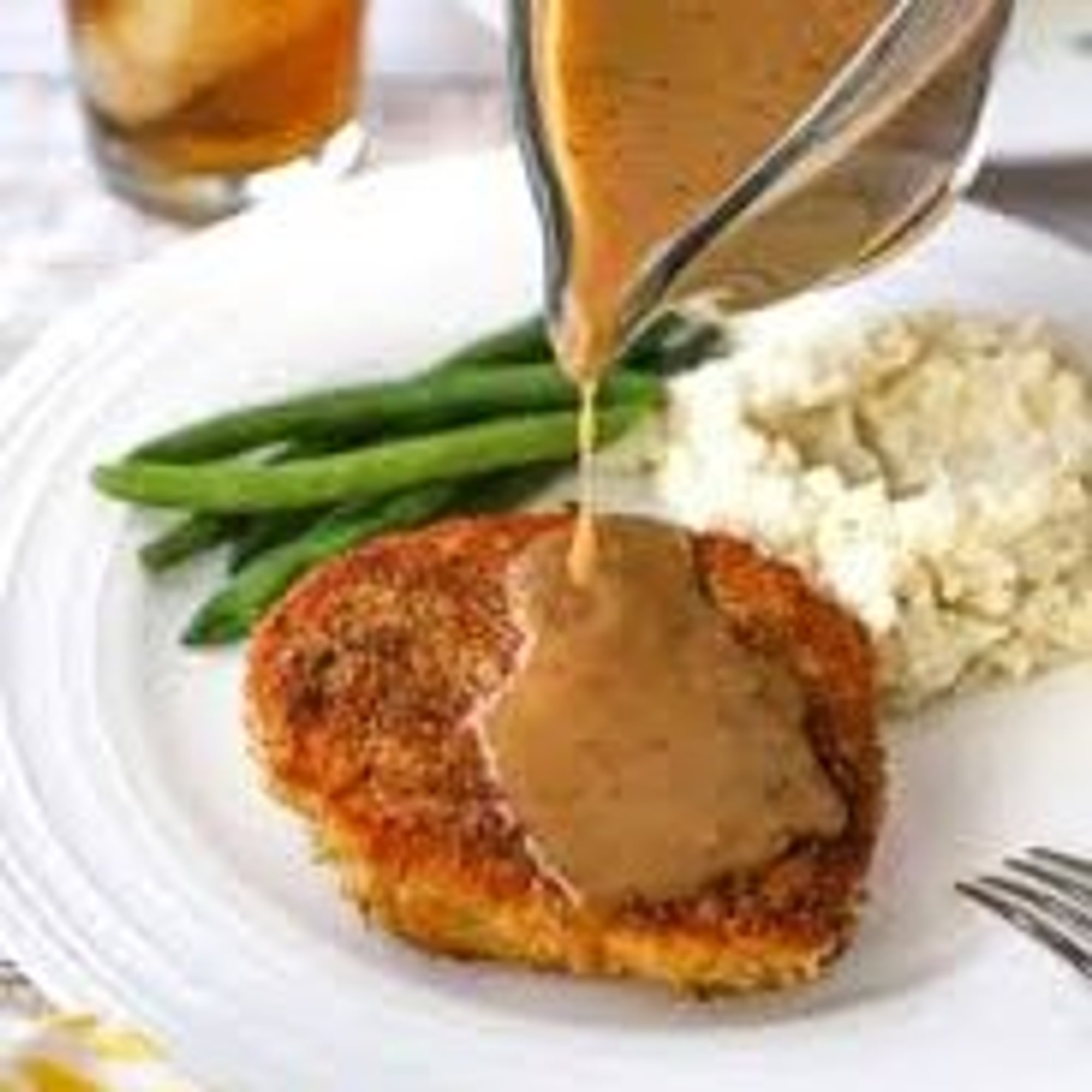 Fried Pork Loin and Gravy