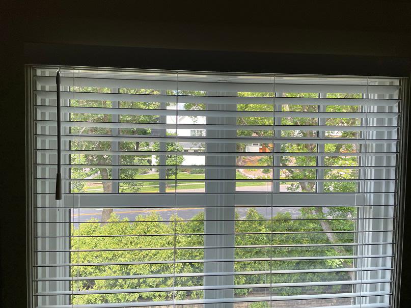 Our Wood Blinds are the upscale version of the Blinds you'll find at home improvement stores. You can see what we mean in this Westonka home!