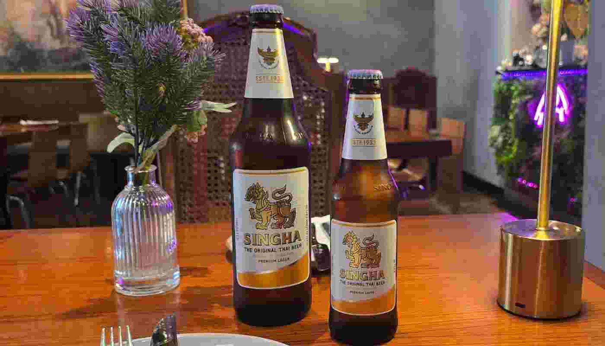 Singha Thai beer (Small)