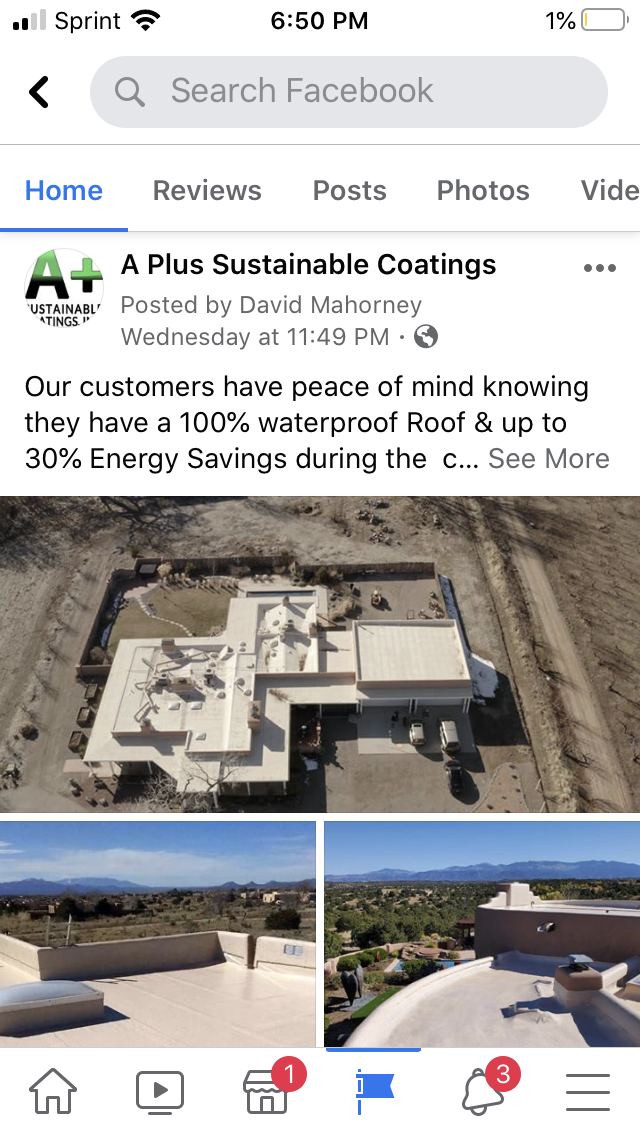 A Plus Sustainable Roofing Coatings Photo