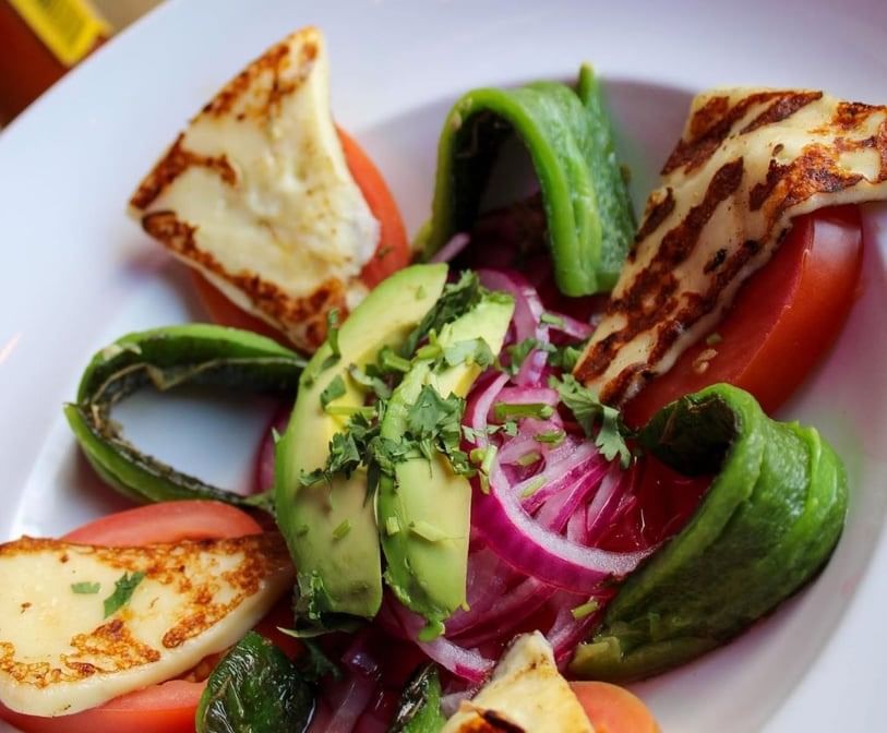 Mexican Caprese Salad Lunch
