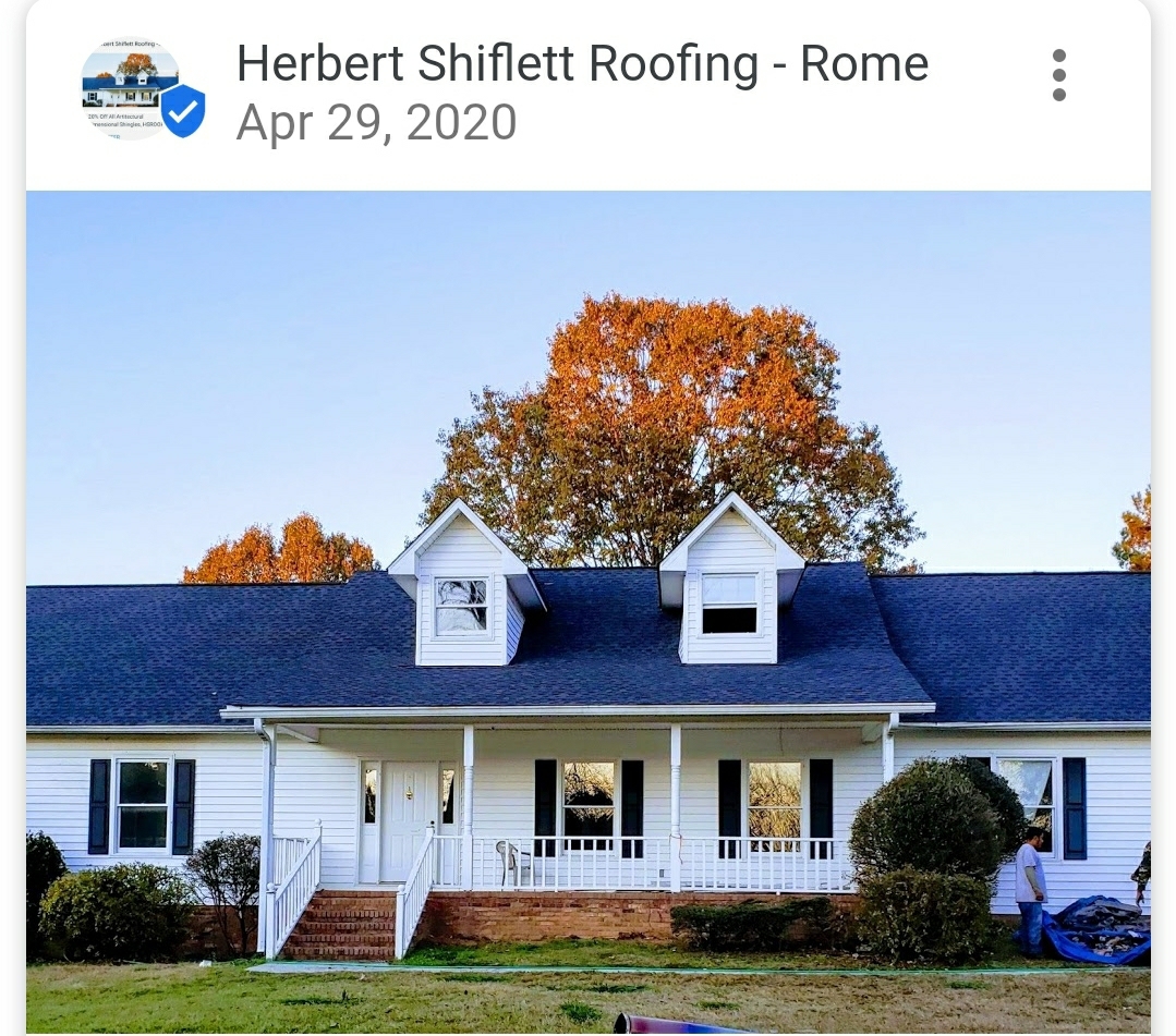 Herbert Shiflett Roofing - Rome Photo