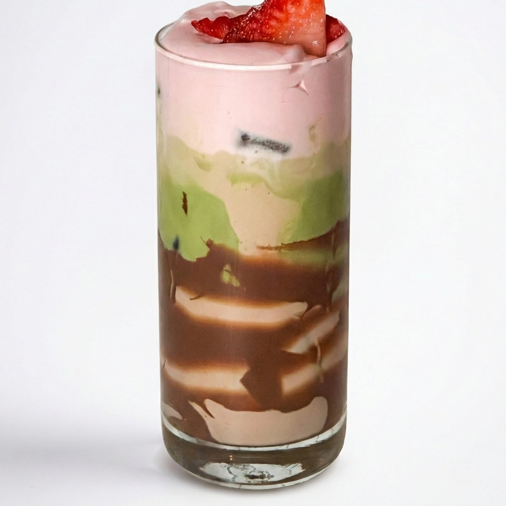 Strawberry nutella Matcha latte