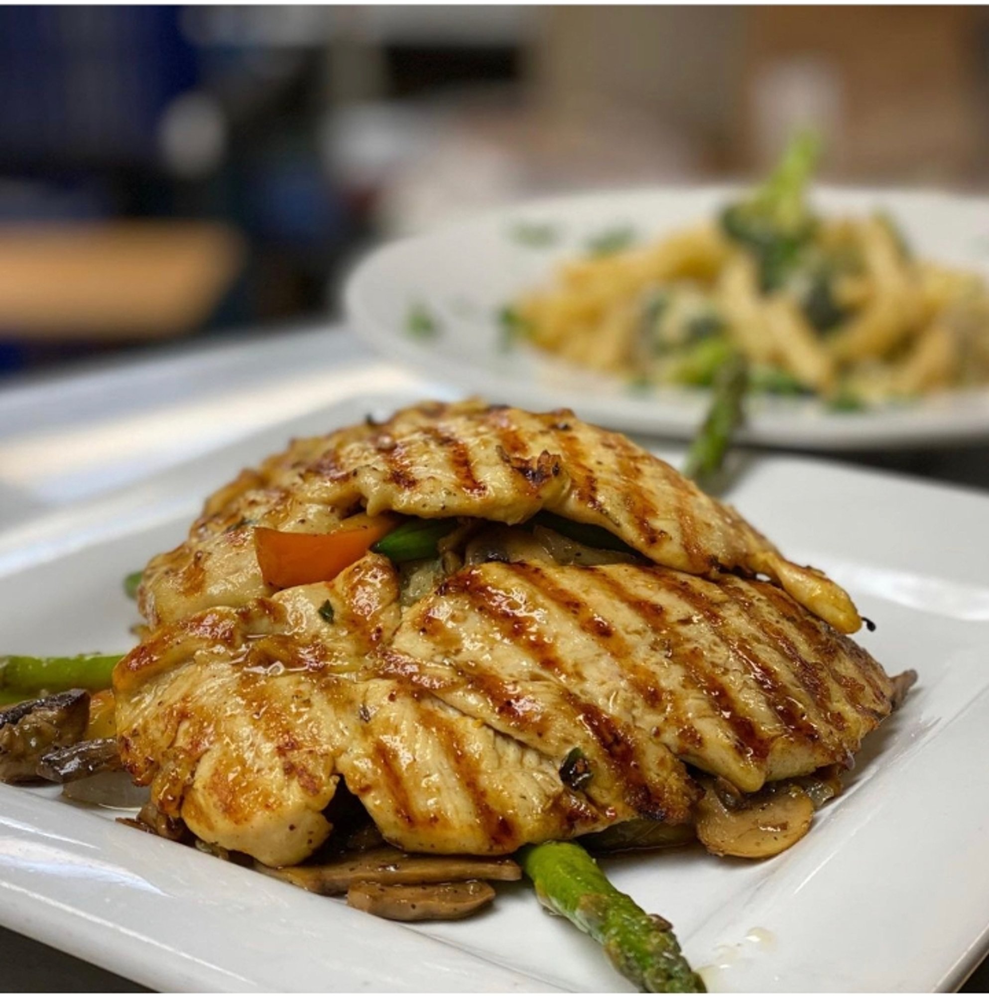 Grilled Chicken With Vegetables