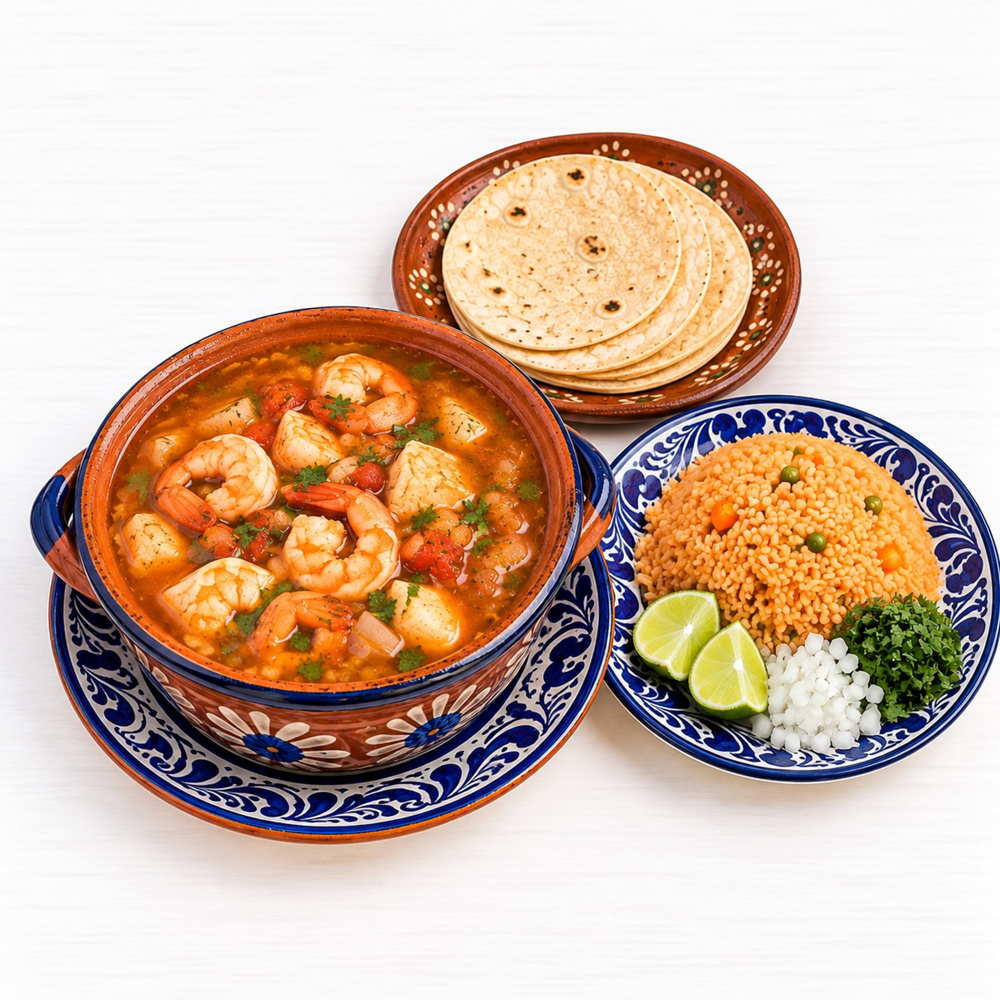 Caldo de camarón / pescado