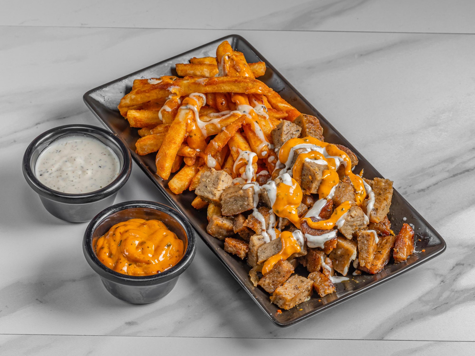 Lamb over fries