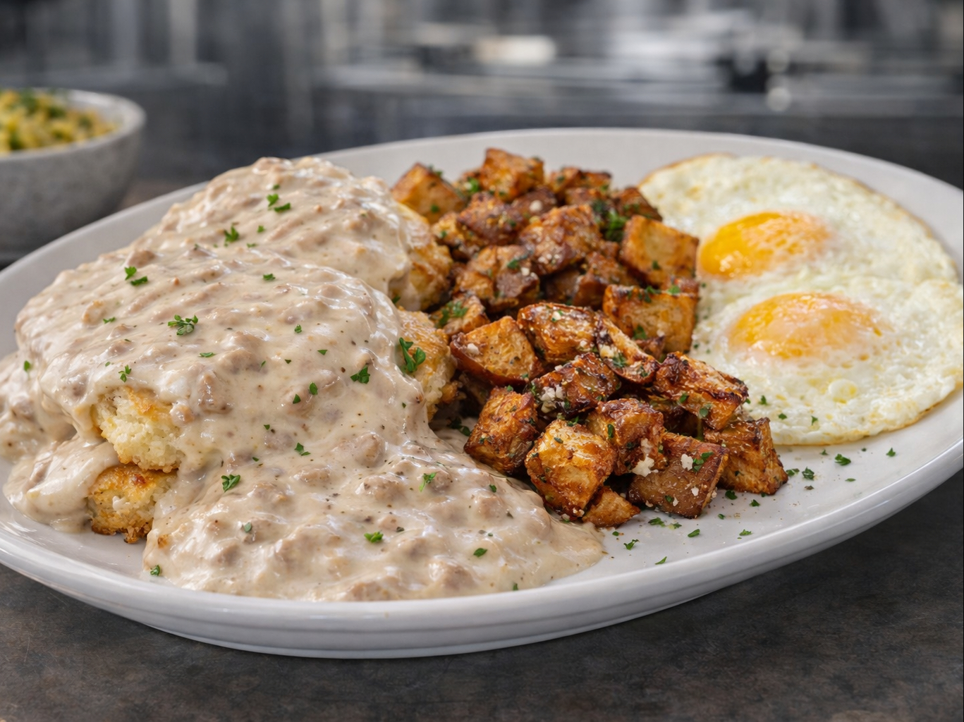 BISCUITS AND GRAVY