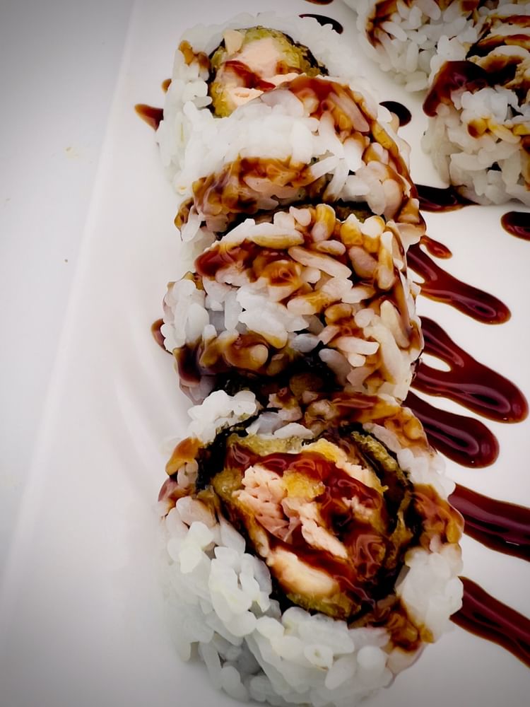 (Off) Salmon tempura roll