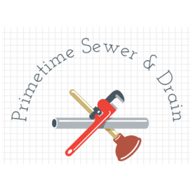 Primetime Sewer &amp; Drain Logo