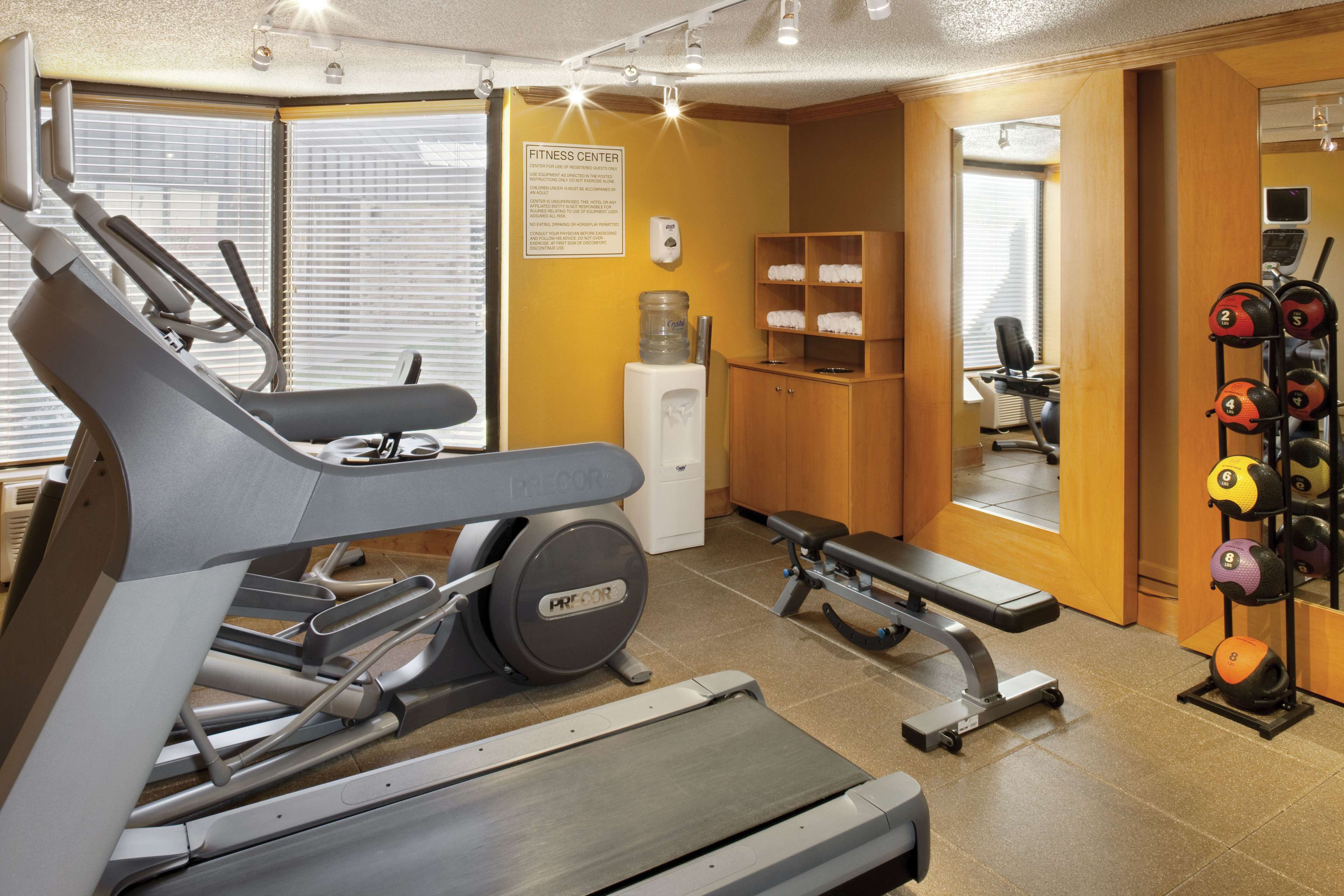 Health club  fitness center  gym