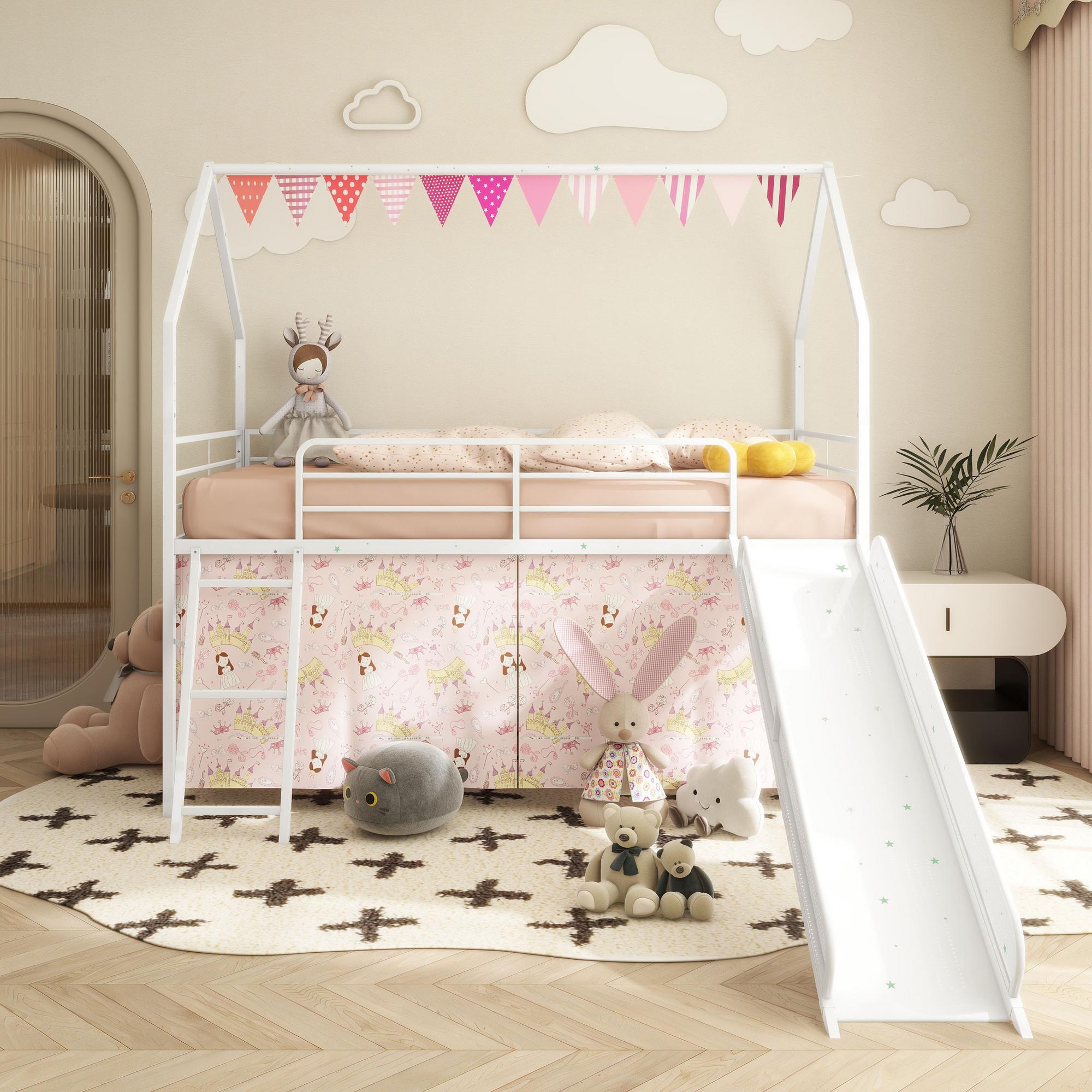 Jack Metal Junior House Tw Loftbed