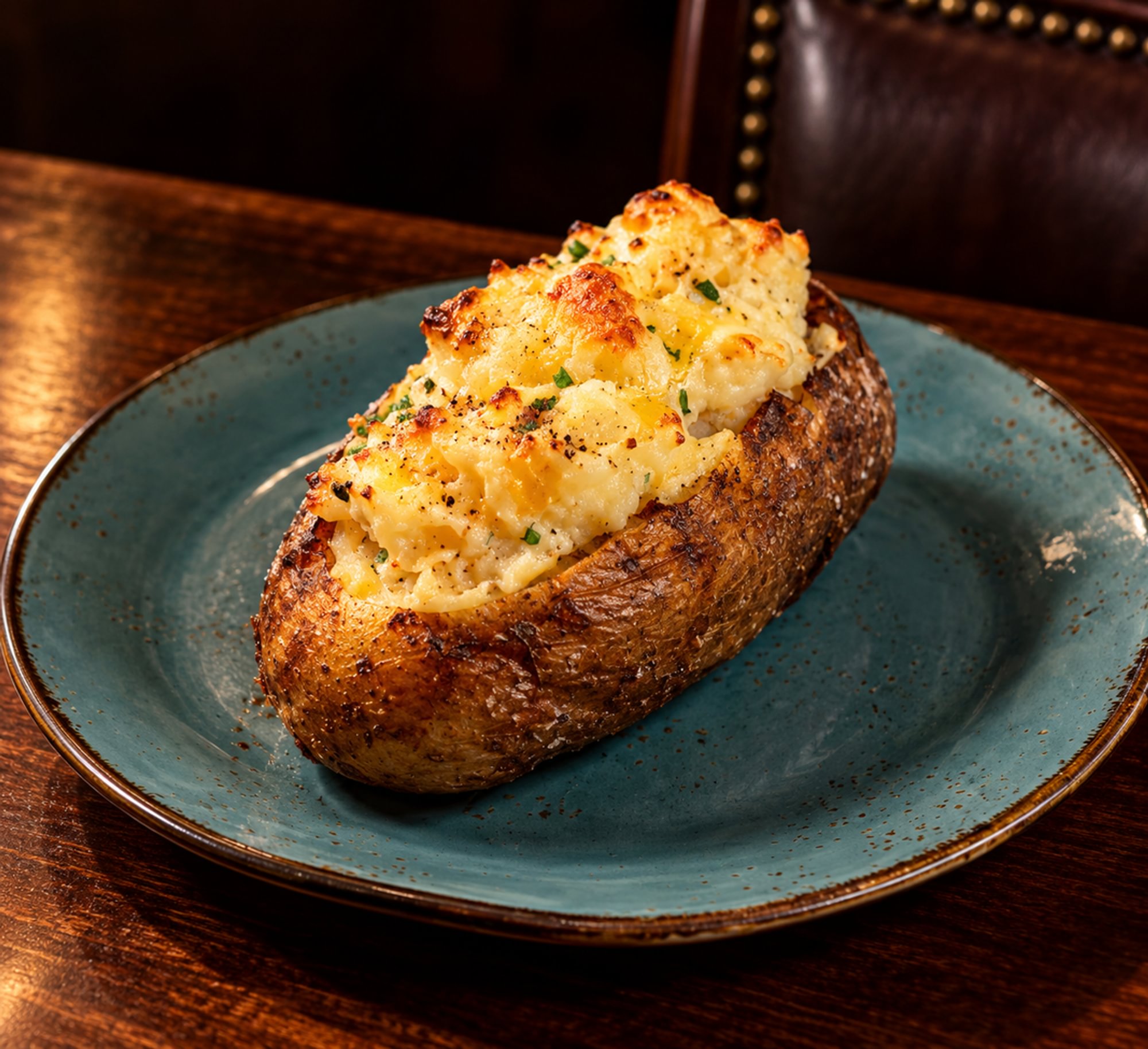 Side Twice Baked Potato
