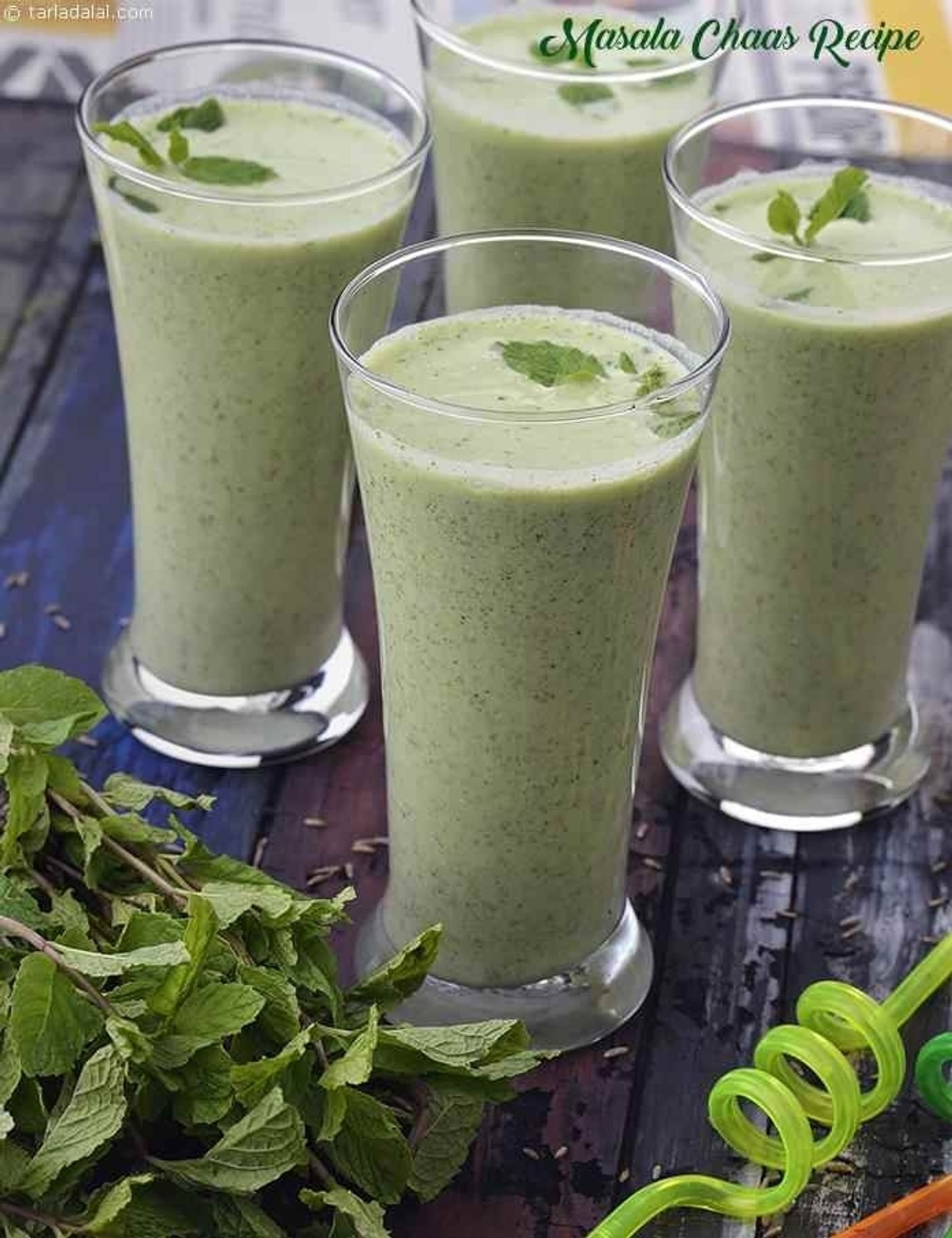 Salty Masala Lassi (Masala Chaas)