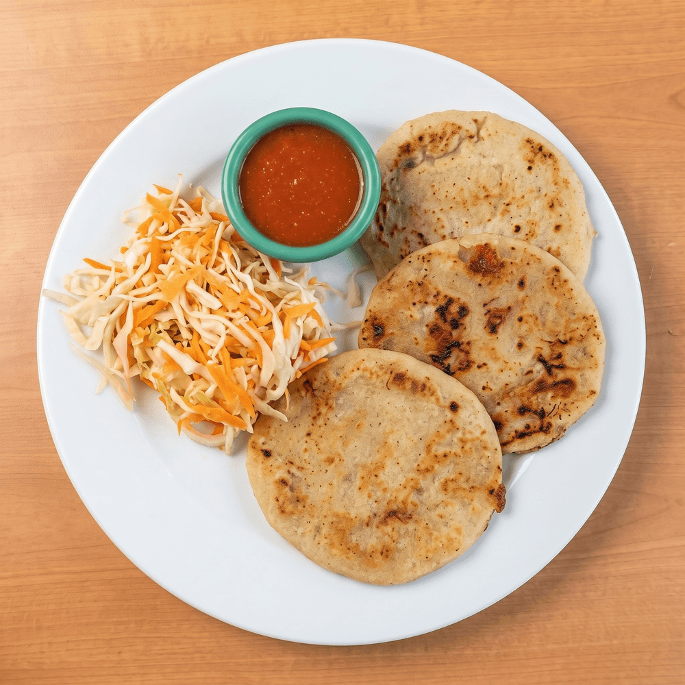 Chicharron & Cheese Pupusas