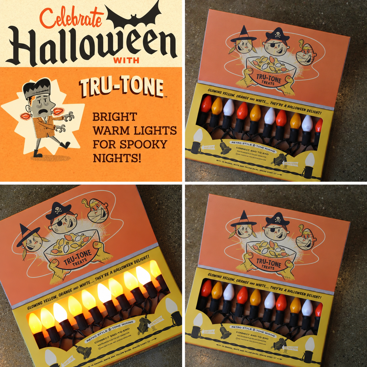 Halloween Light Set - Candy Corn