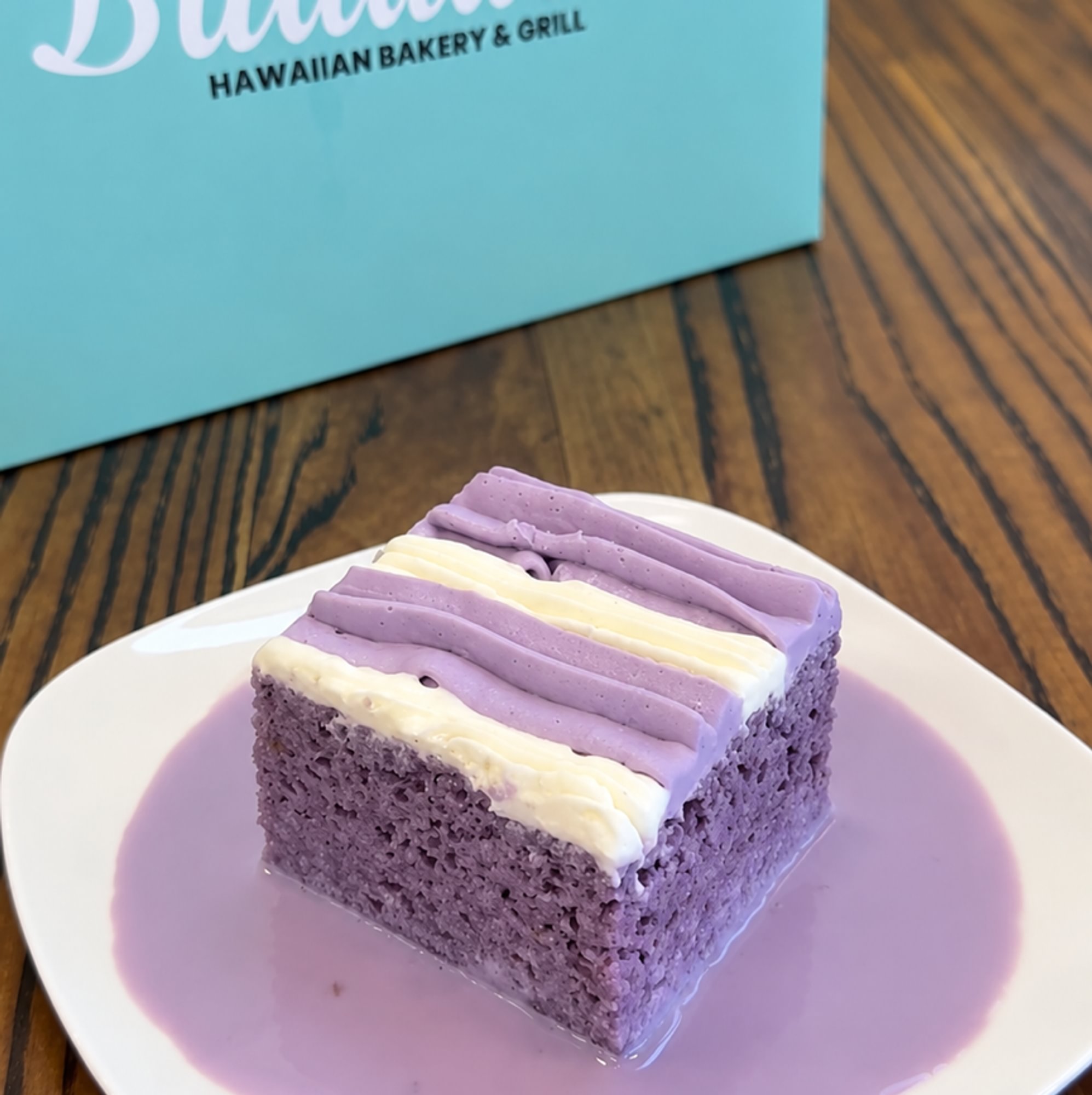 Ube Tres Leches Cake