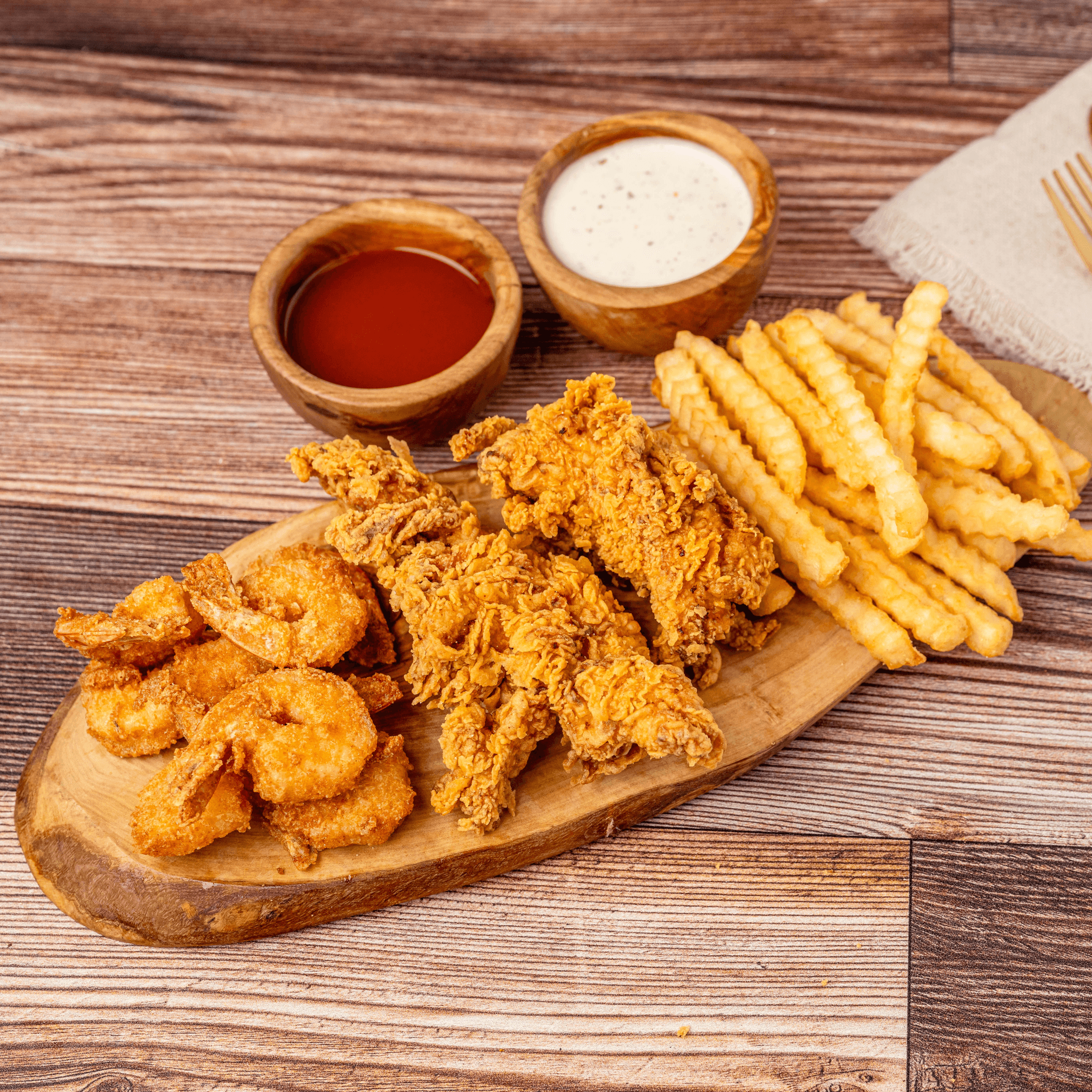 Tender & Shrimp