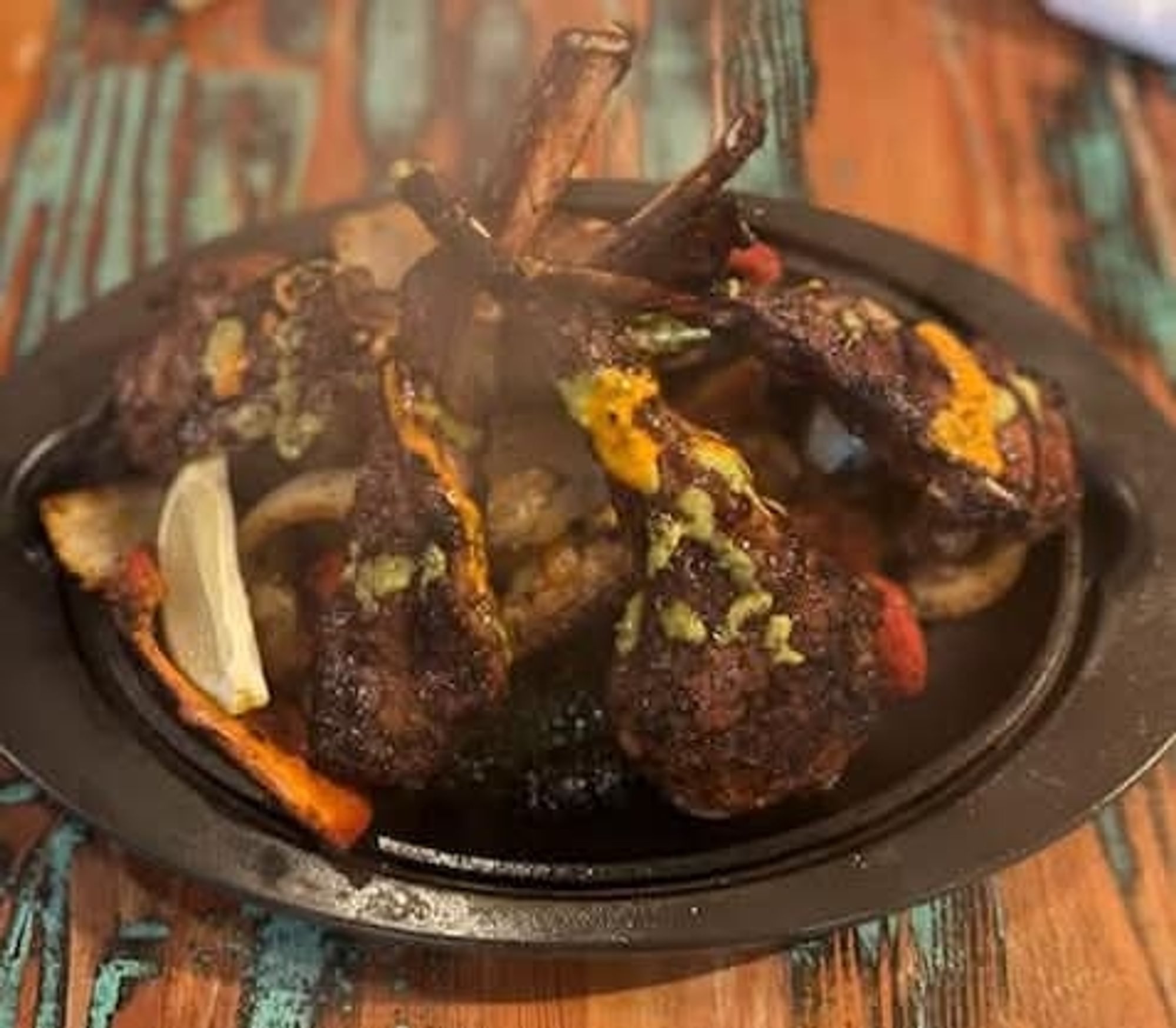 Lamb Chop Fajitas