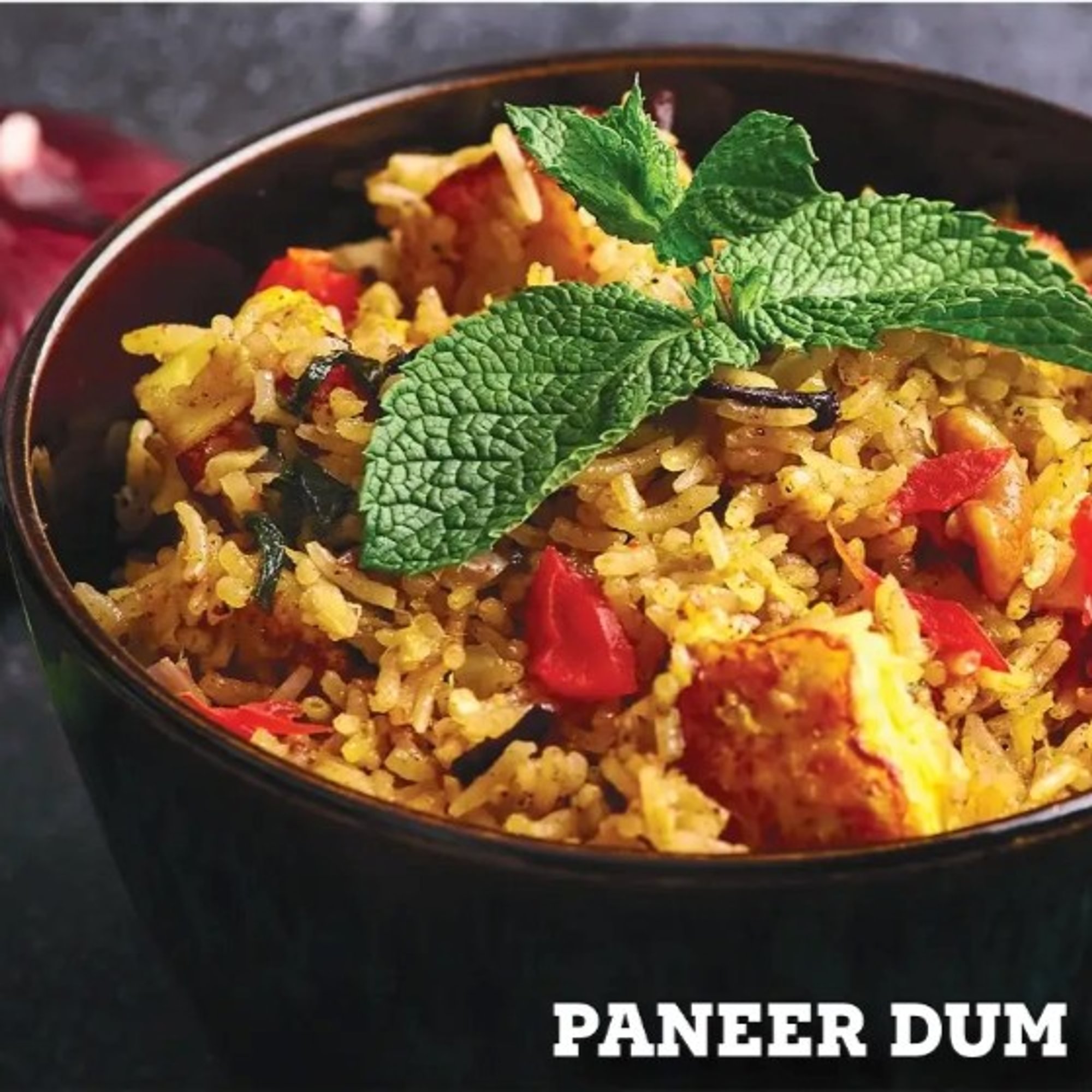 Paneer Dum Biryani