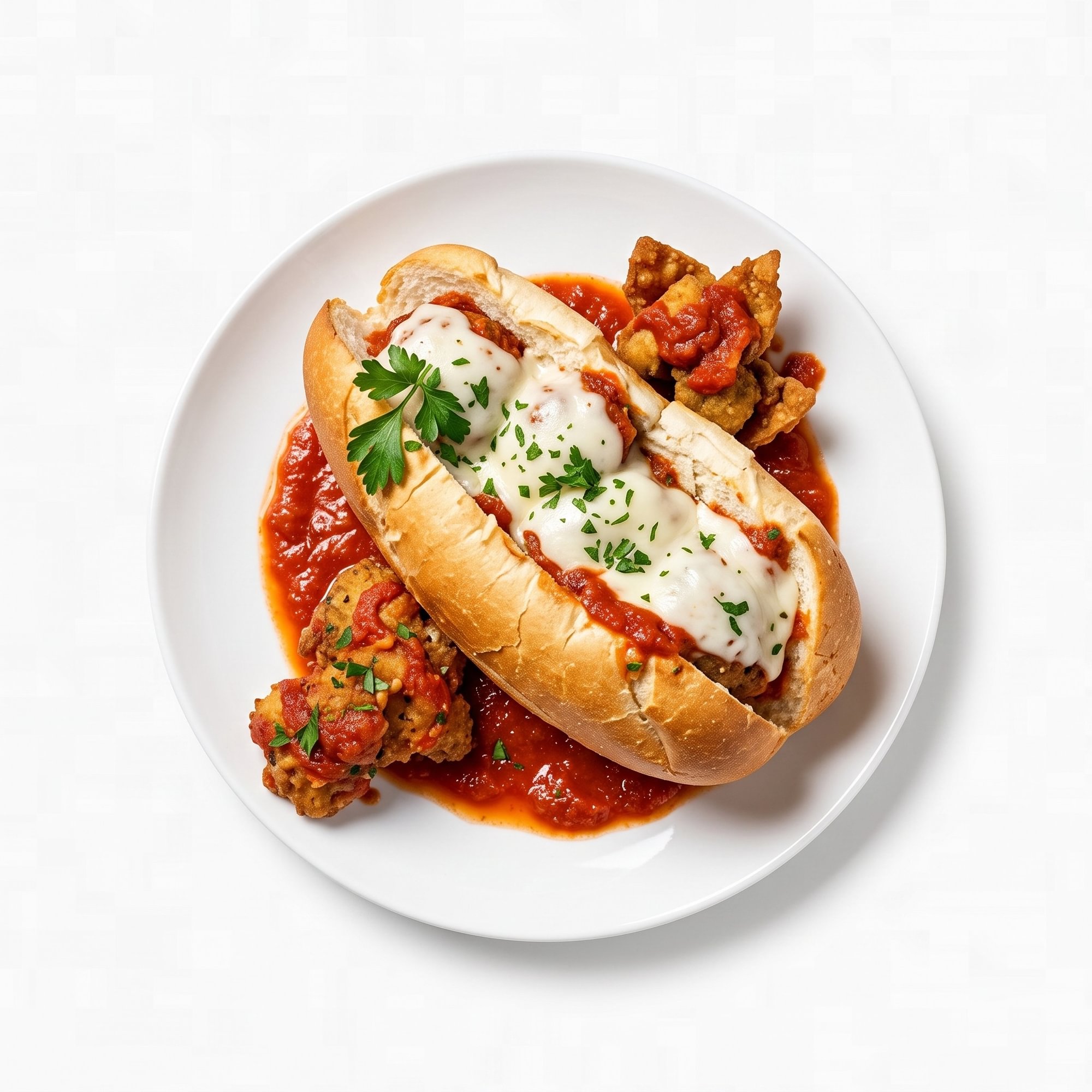 Veal Parmigiana Hero