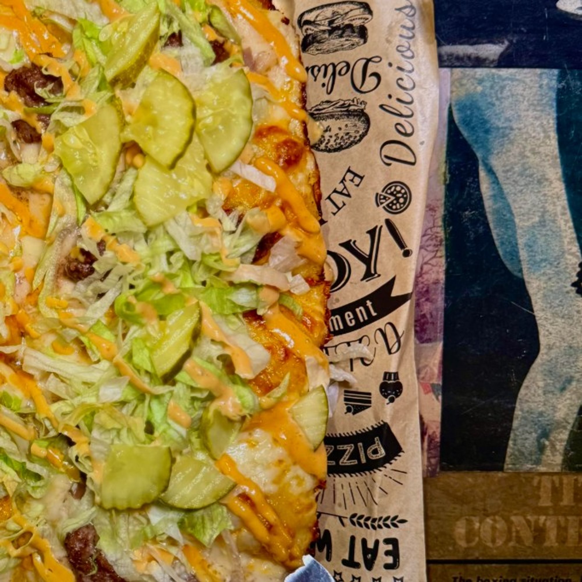 PIZZA-Smash Burger Pie