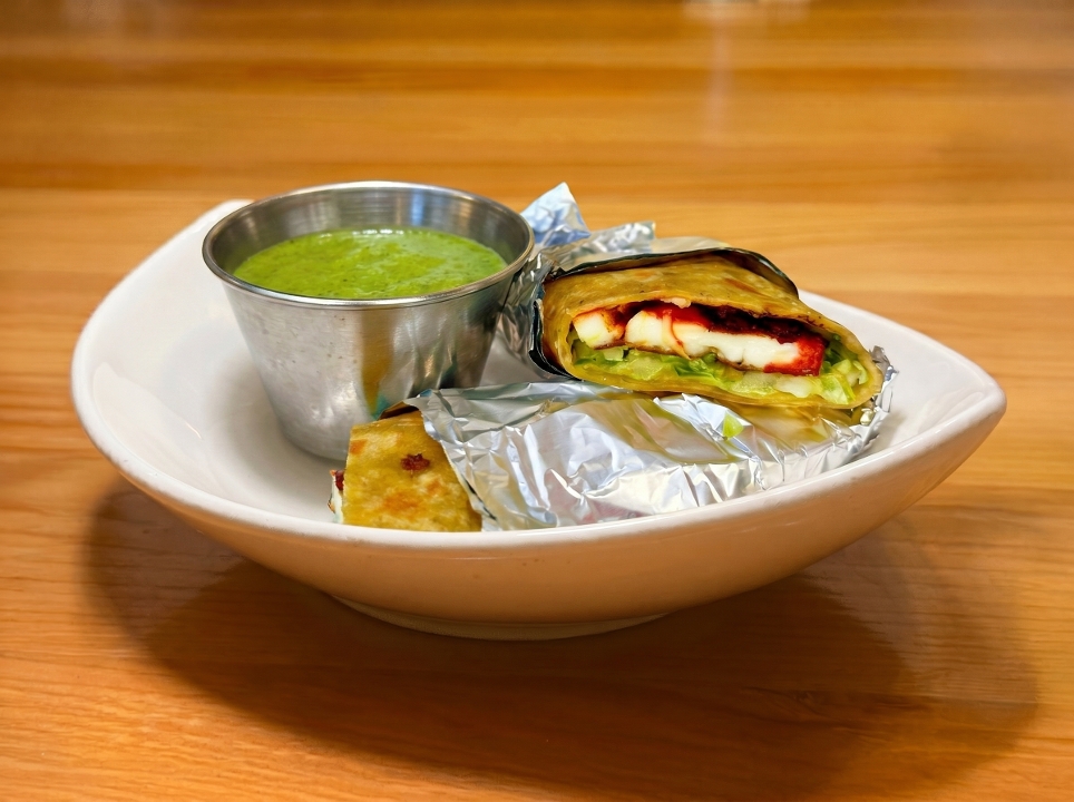 Paneer Tikka Kathi Roll