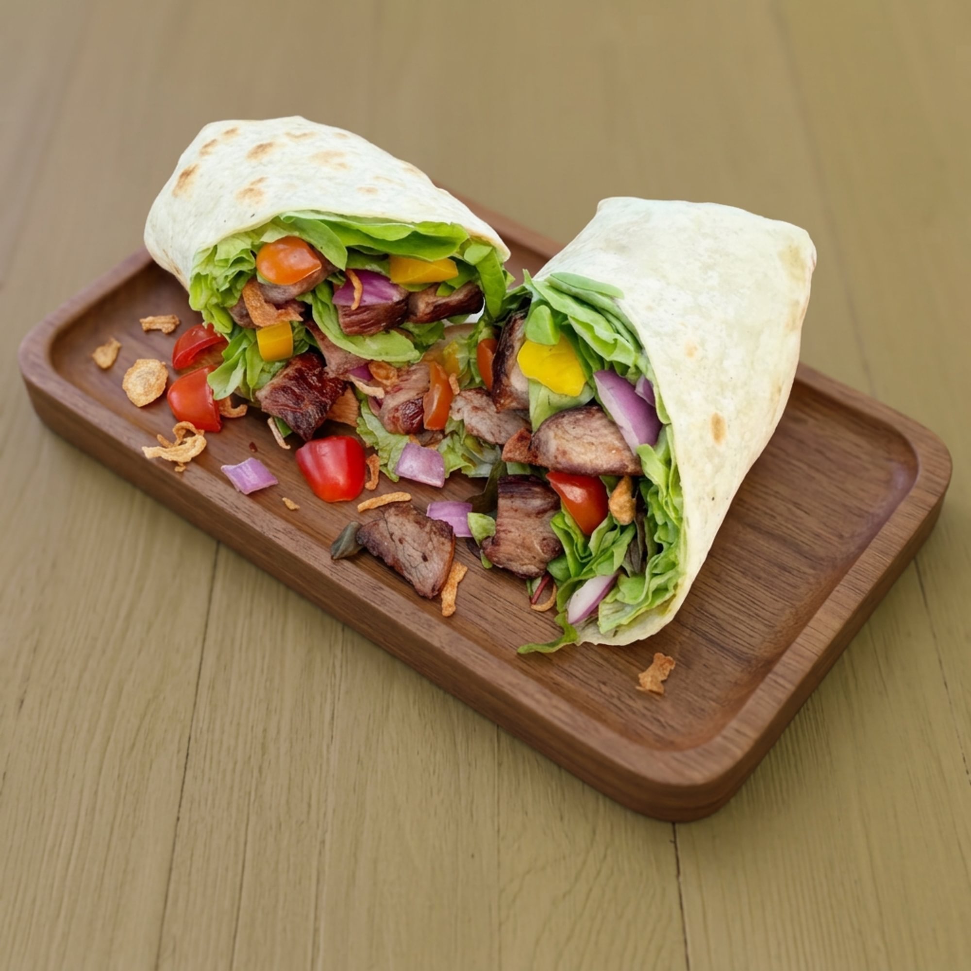 "Larb" Thai Chilli-Lime Dressing Wrap