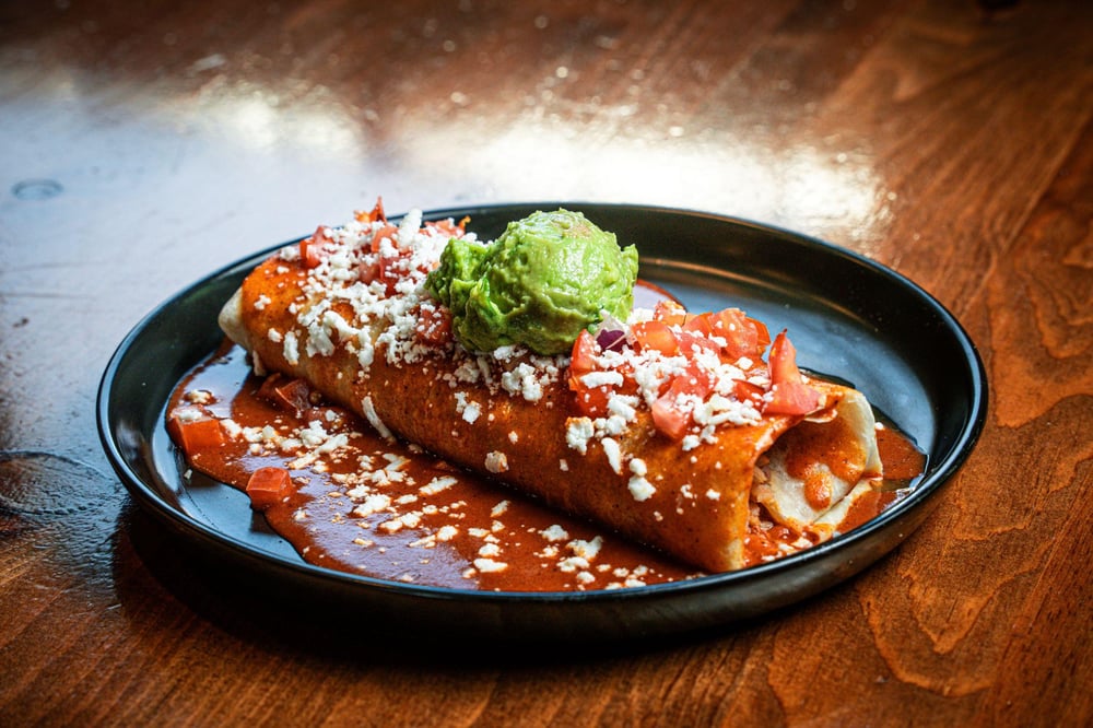 L- Macho Burrito (Meat Choice)