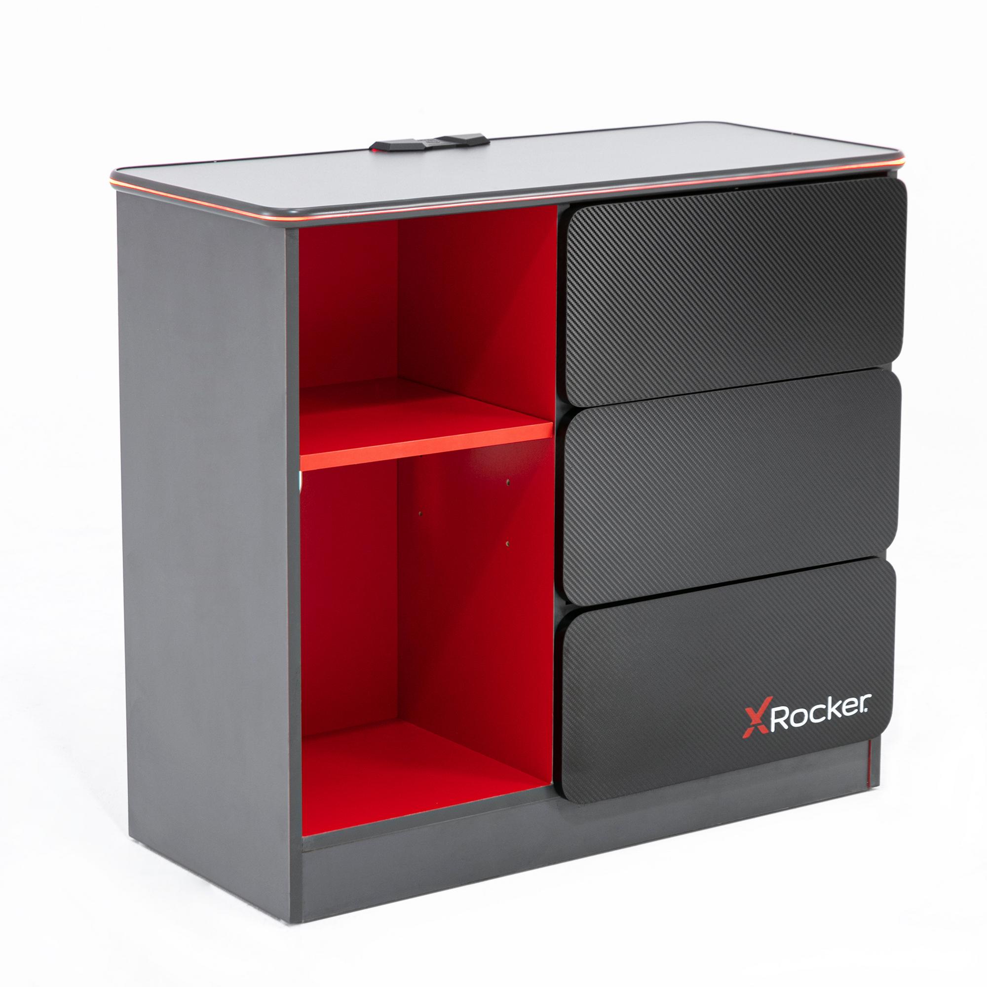 XRocker CarbonTek Gaming Storage LED