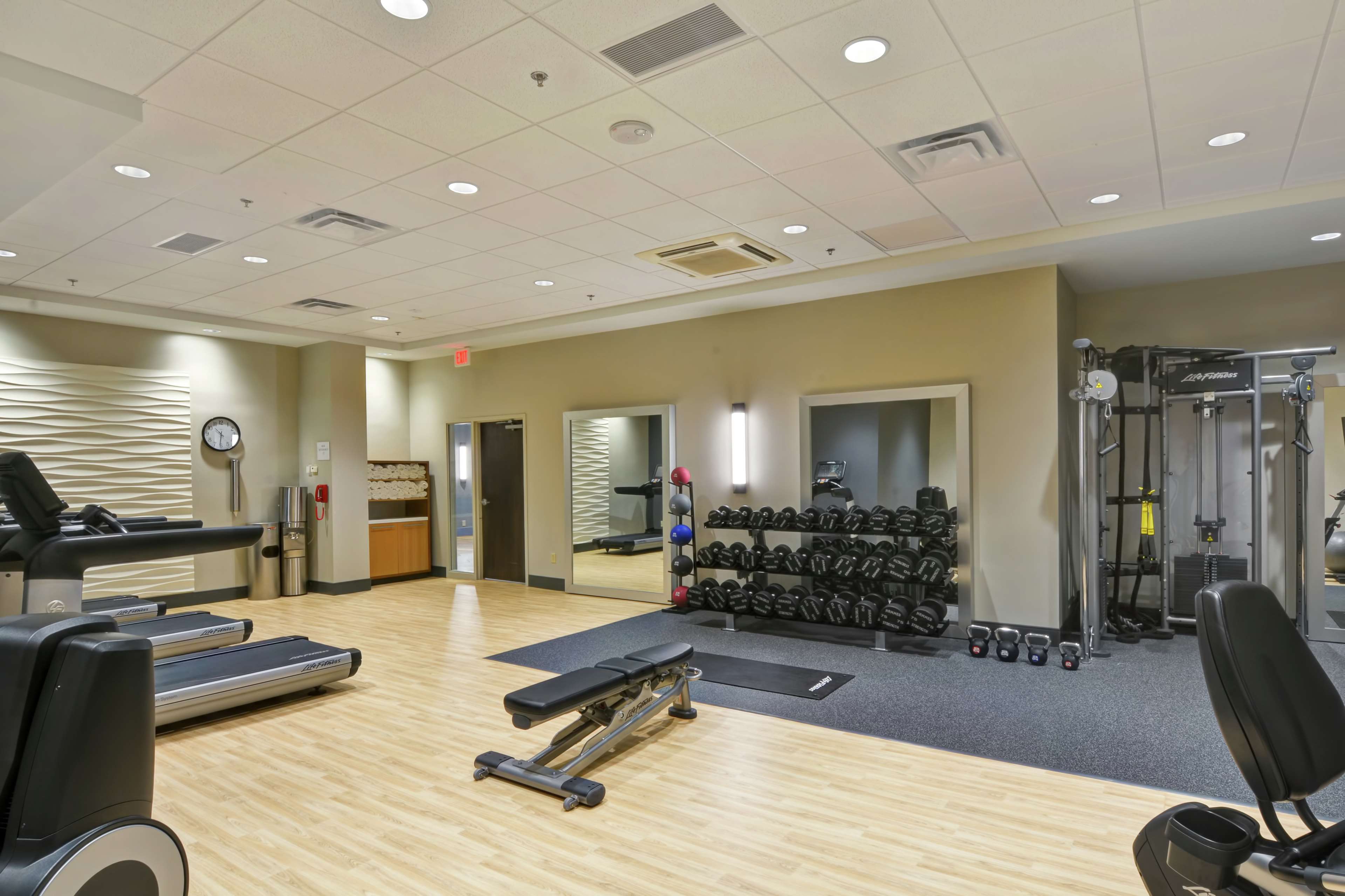 Health club  fitness center  gym