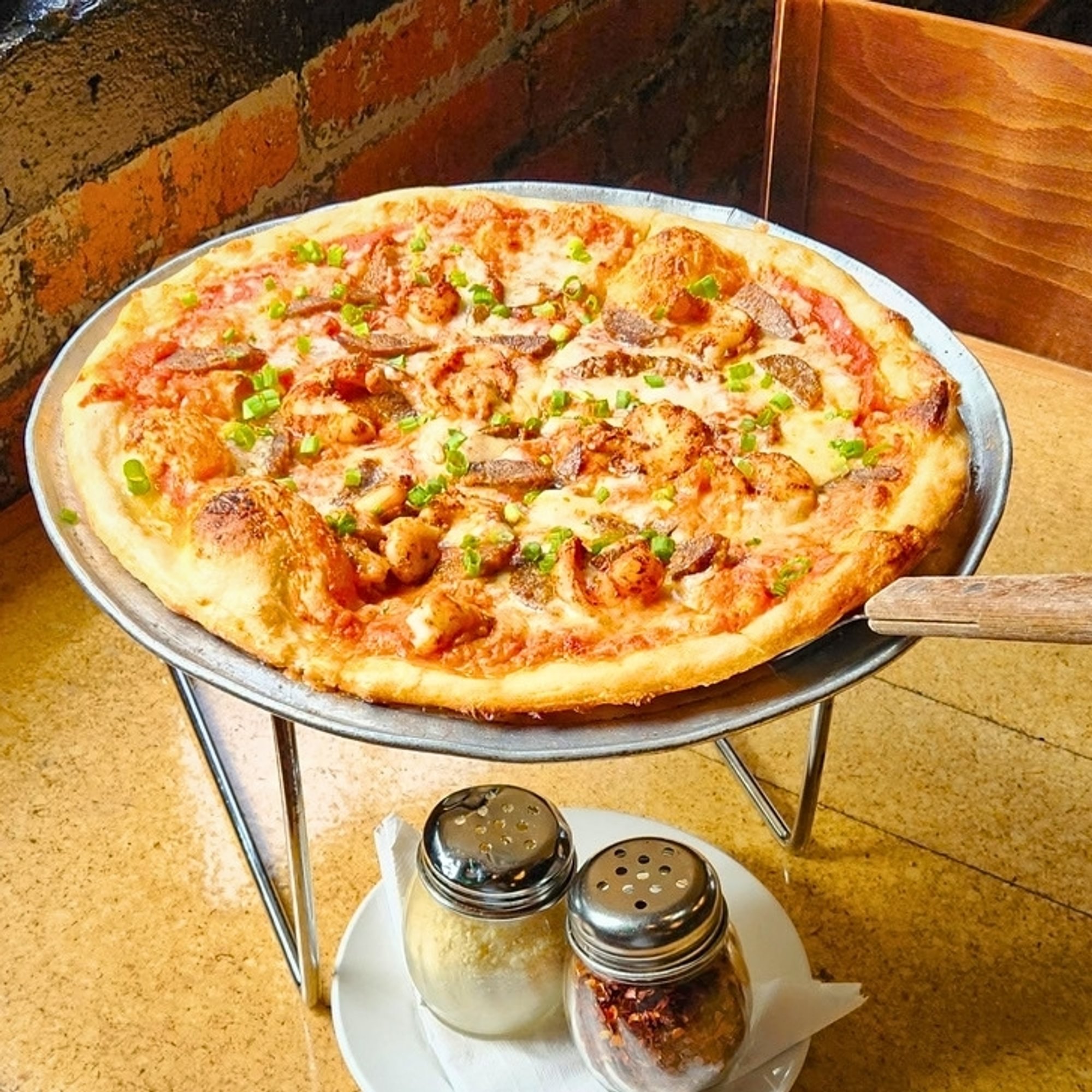 The "Justin Wilson" Creole Pizza