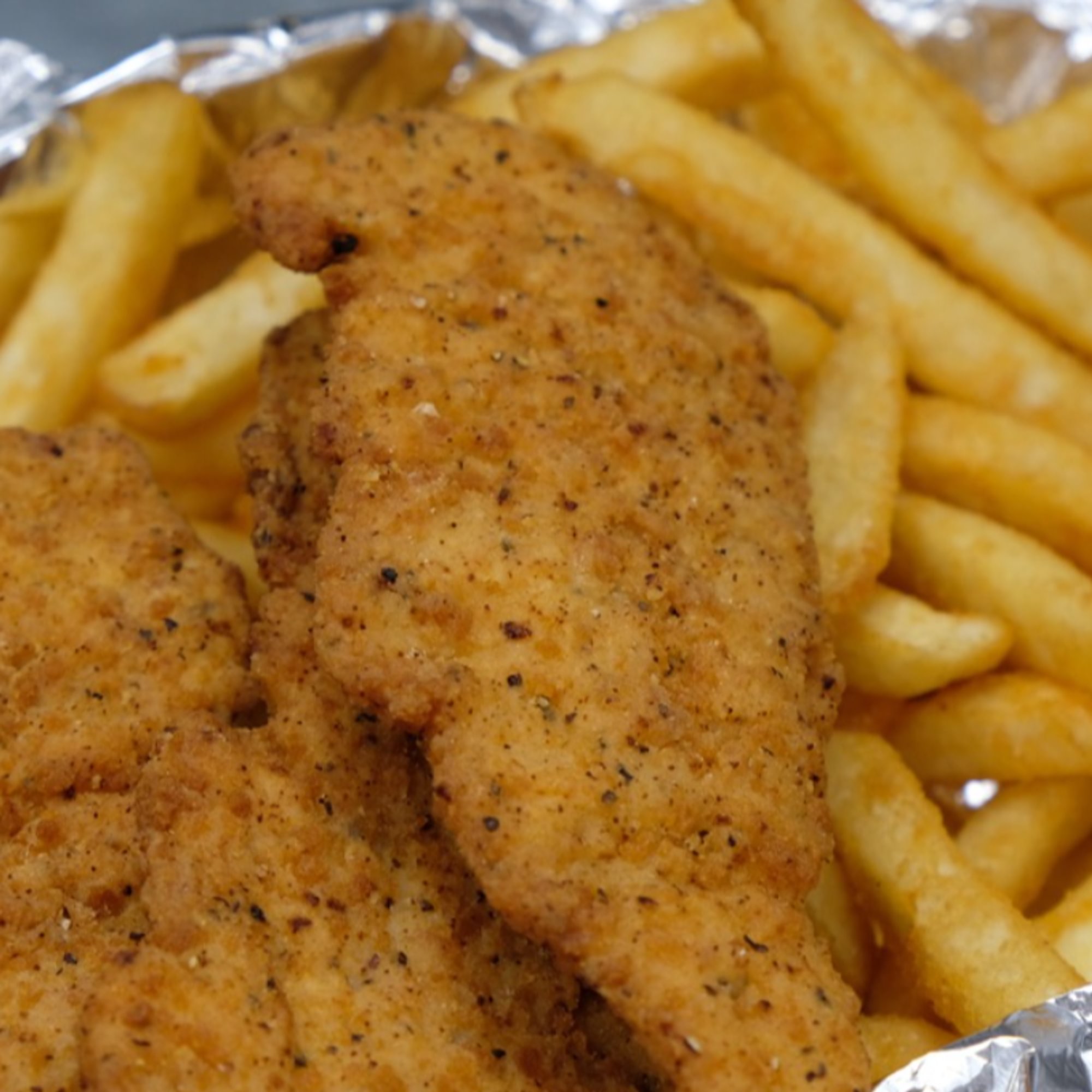 Chicken Strips with Fries