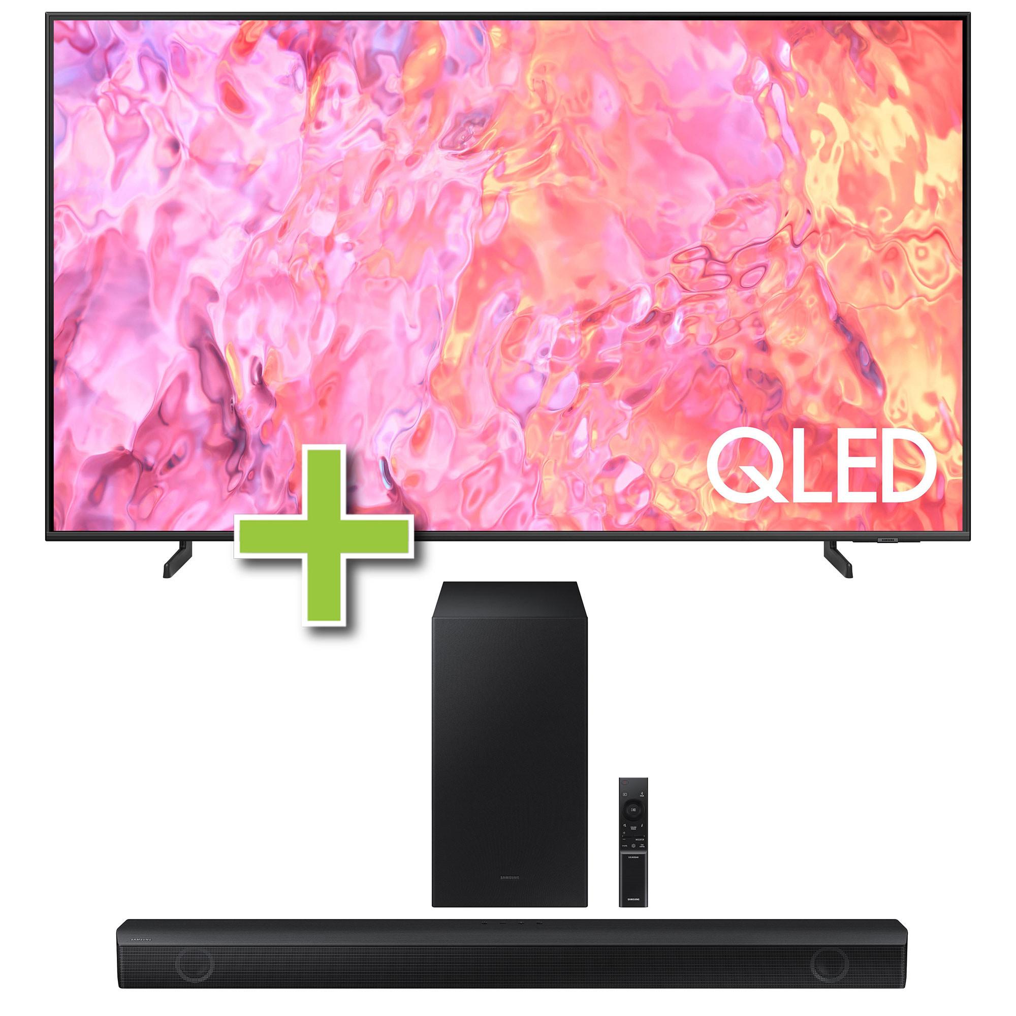 65" Samsung QLED 4K UHD Smart TV & Samsung Soundbar