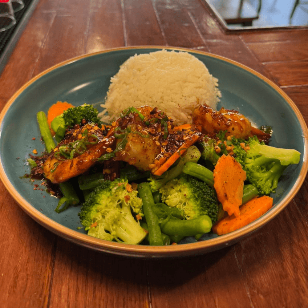 #23 My Thai Mixed Veggies Stir Fried Lunch