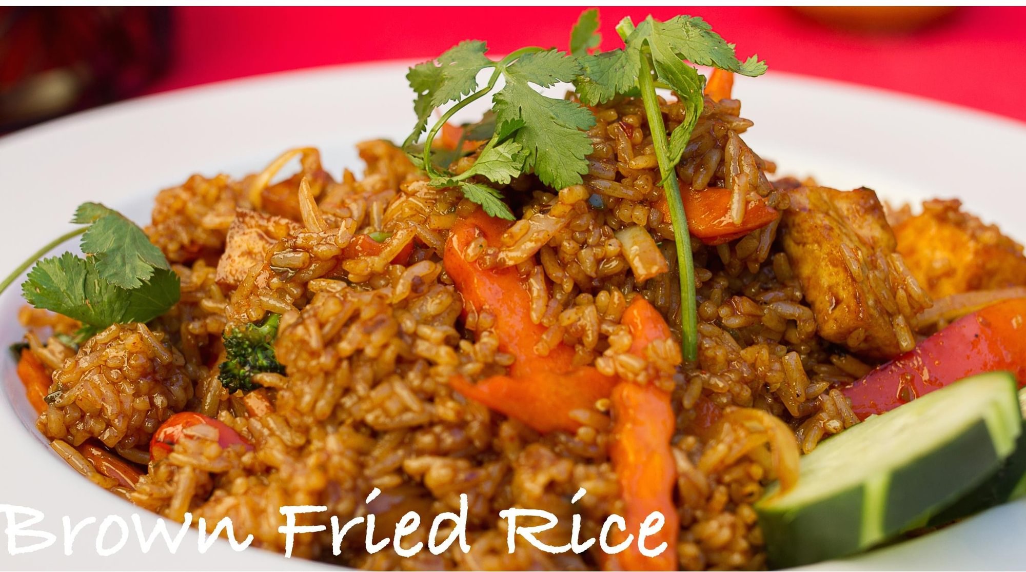 Fried Brown Rice
