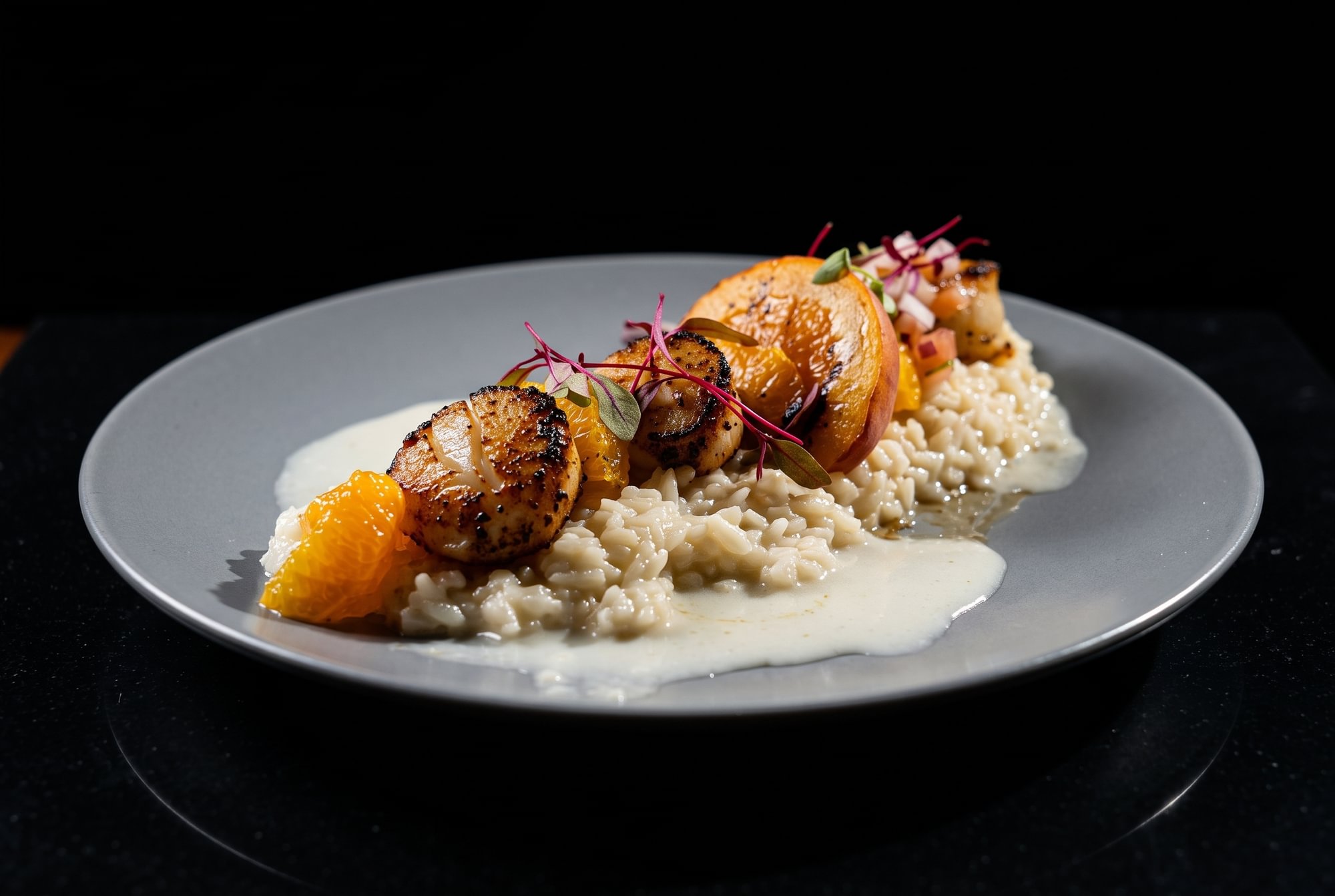 Charred Scallops