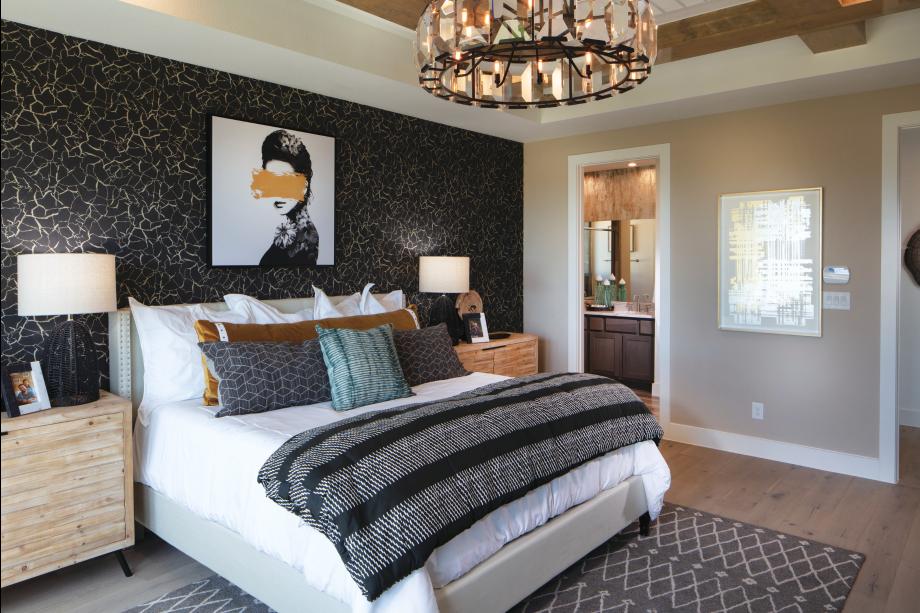 Luxurious primary bedrooms