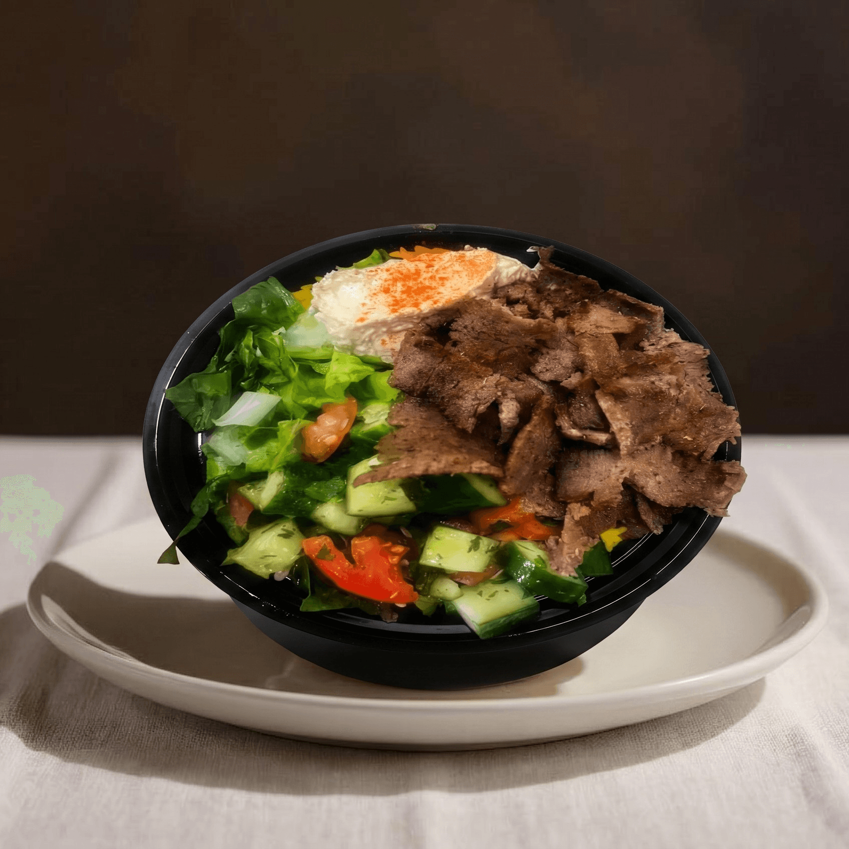 #1 Beef and Lamb Gyro Rice Bowl