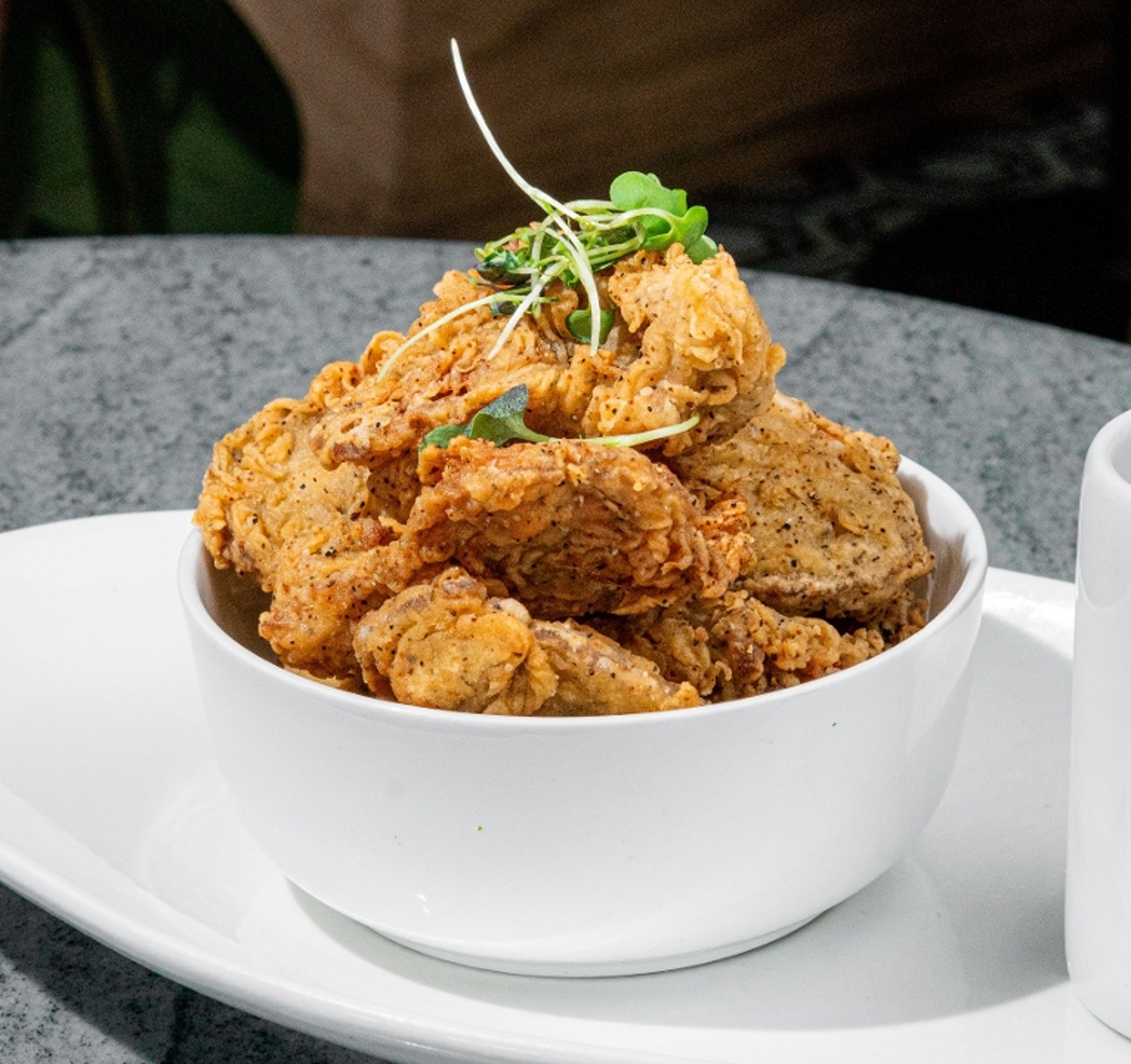 Crispy Oyster Mushrooms