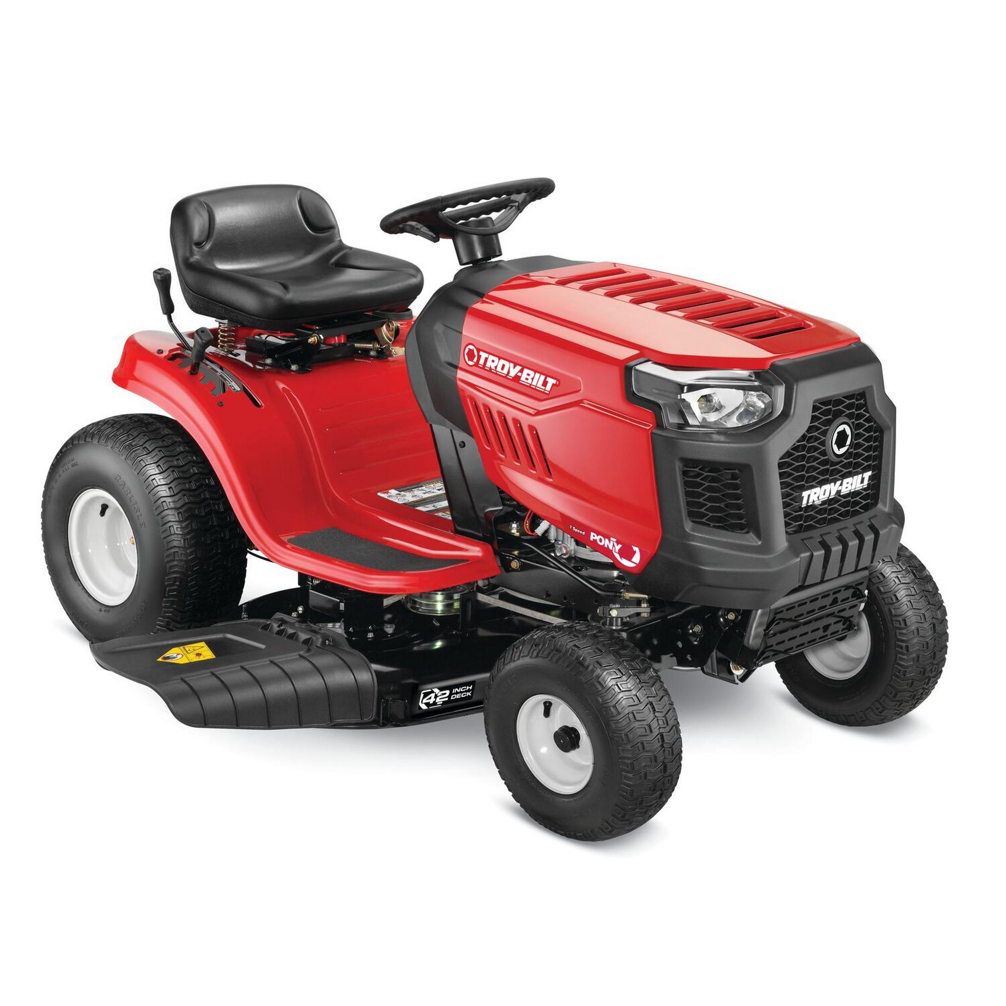 Pony 42” Riding Mower w/ 547cc Troy-Bilt Engine