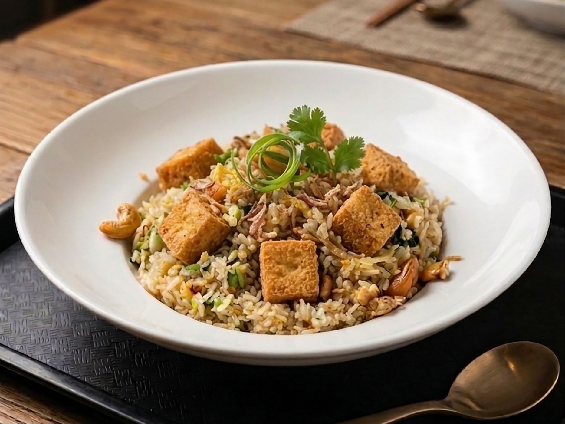 T4. Tofu Thai Fried Rice