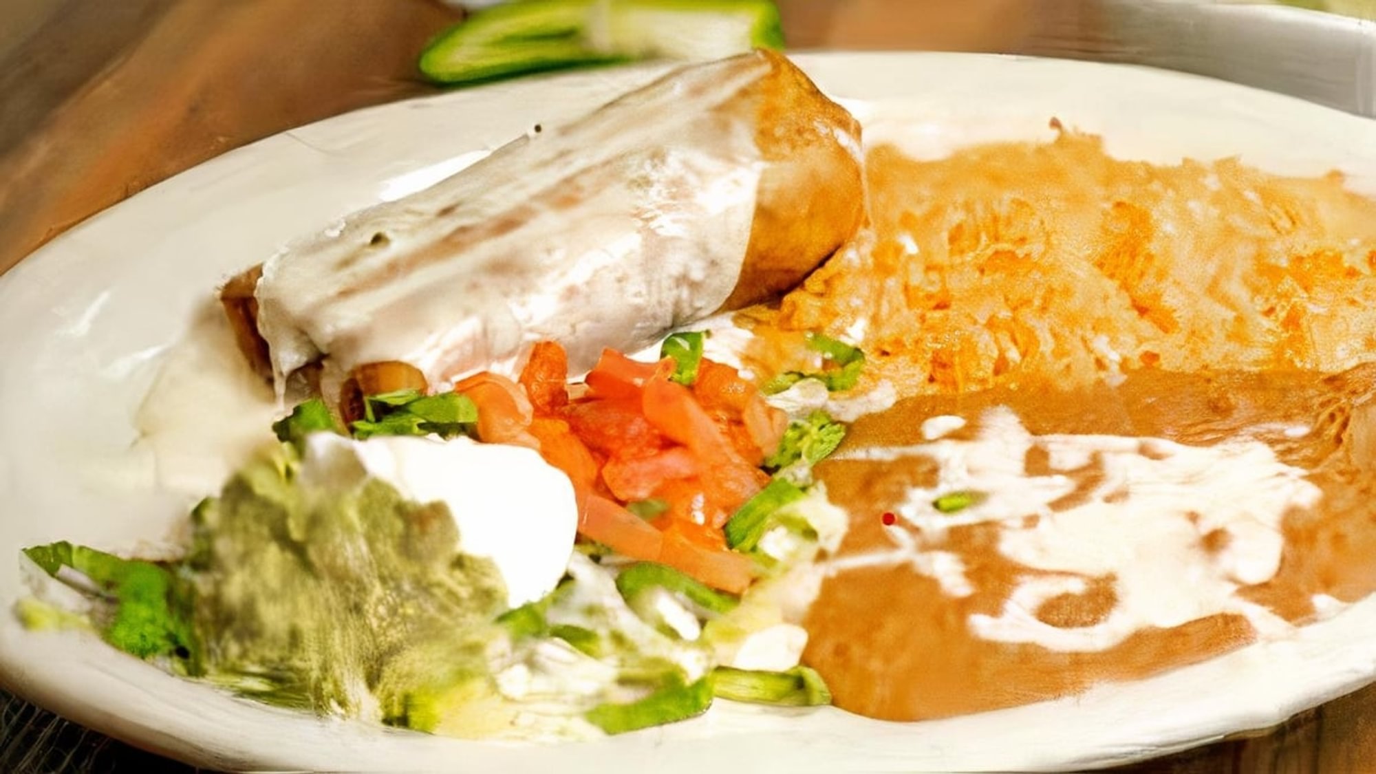 Chimichanga Dinner